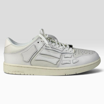 Amiri Skel Top Low White Sneakers