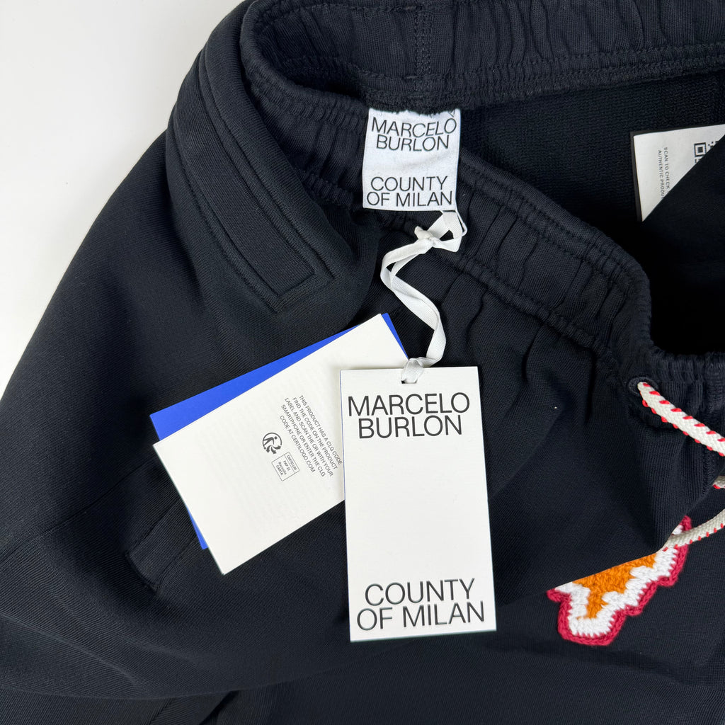 Marcelo Burlon Cross Patch Comfy Sweatpants