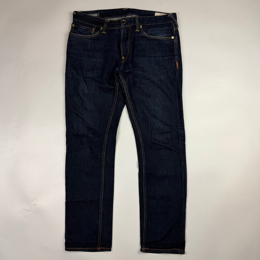 Evisu Kuro Hannya & Kammon Selvedge Jeans