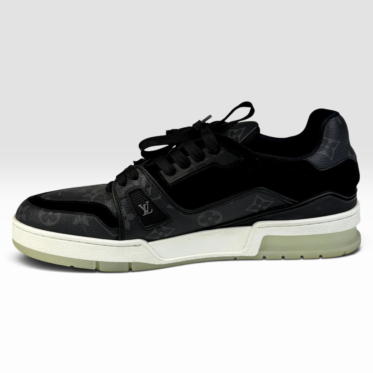 Louis Vuitton LV Trainer Black Monogram