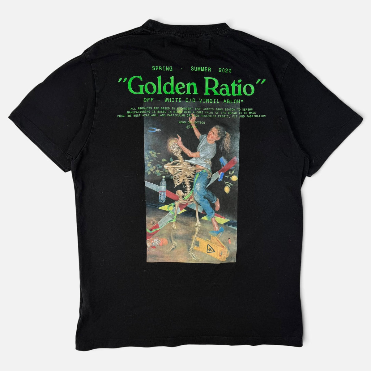 Off-White Golden Ratio T-Shirt Black