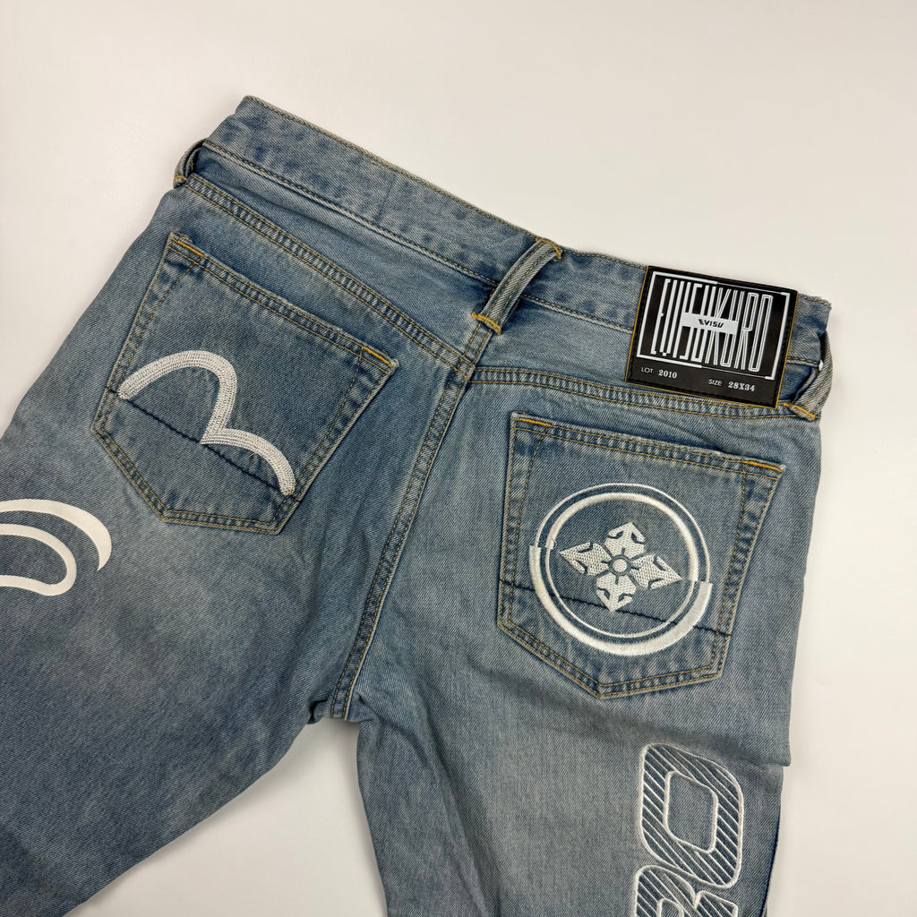 Evisu Kuro Seagull Jeans