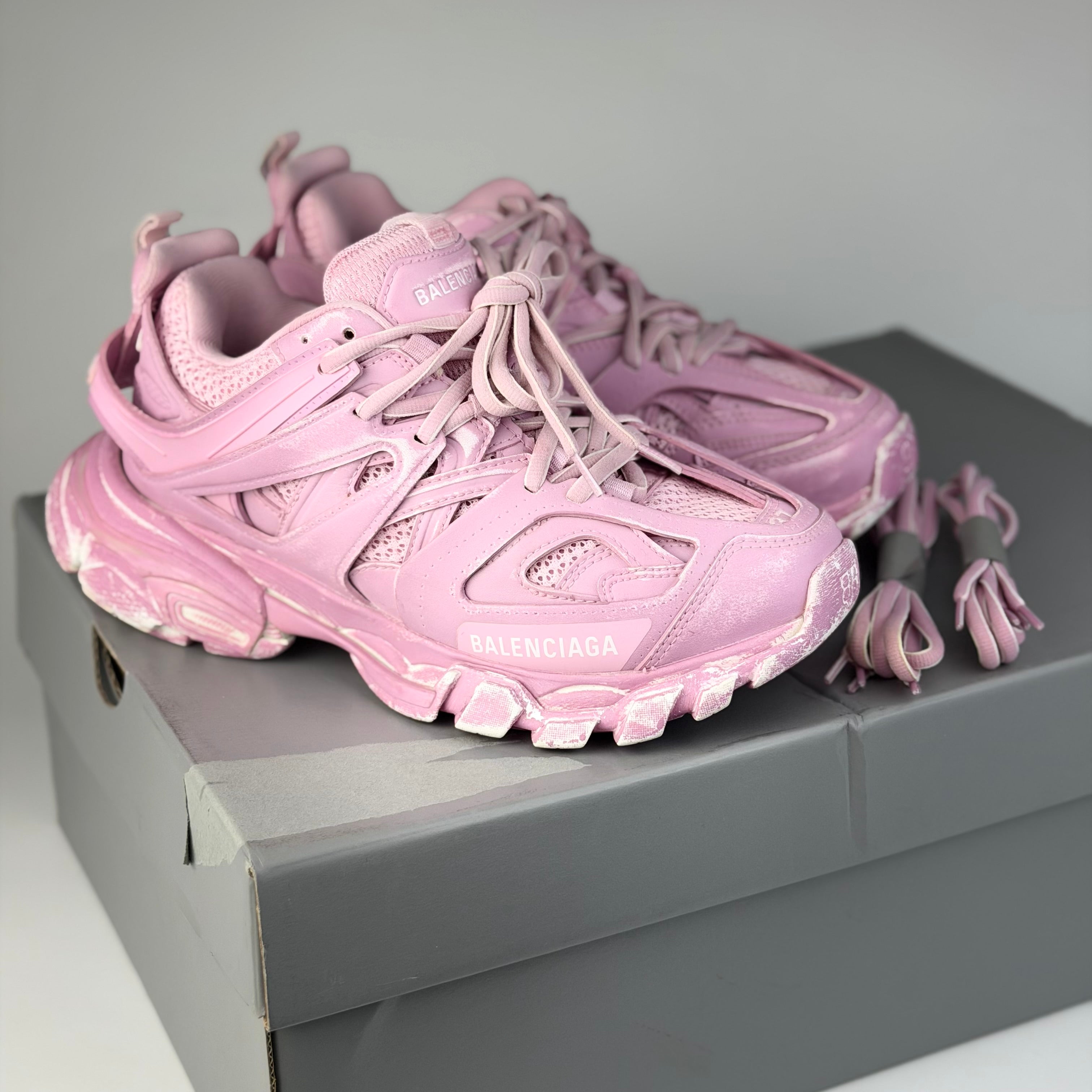 Balenciaga Track Faded Pink