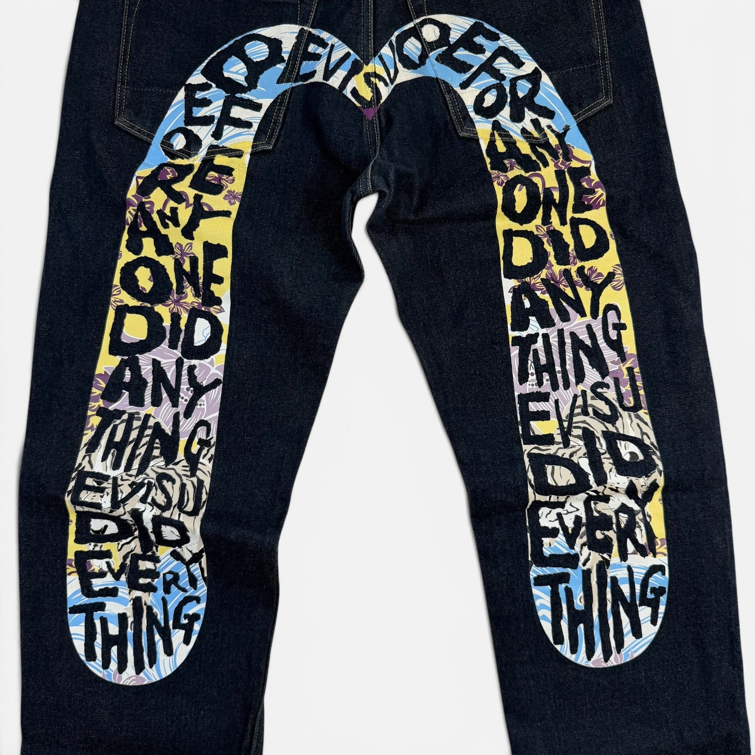 Evisu "Before Anyone Did Anything" Daicock Japanese Denim