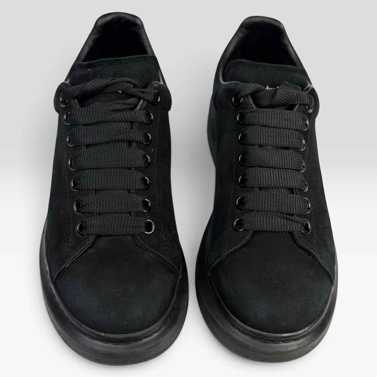 Alexander McQueen Oversized Sneaker Black Suede