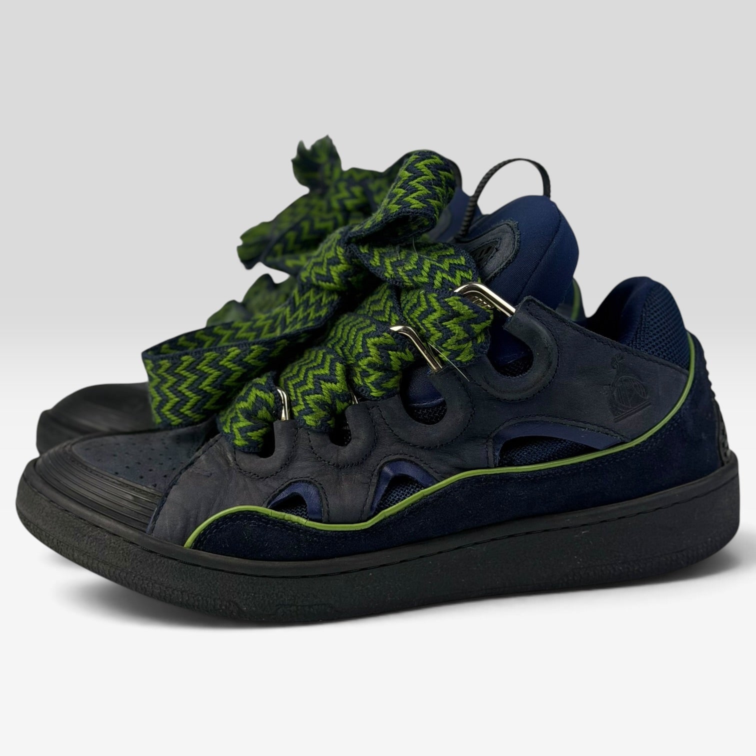 Lanvin Curb Blue/Green | Sneakers Lanvin