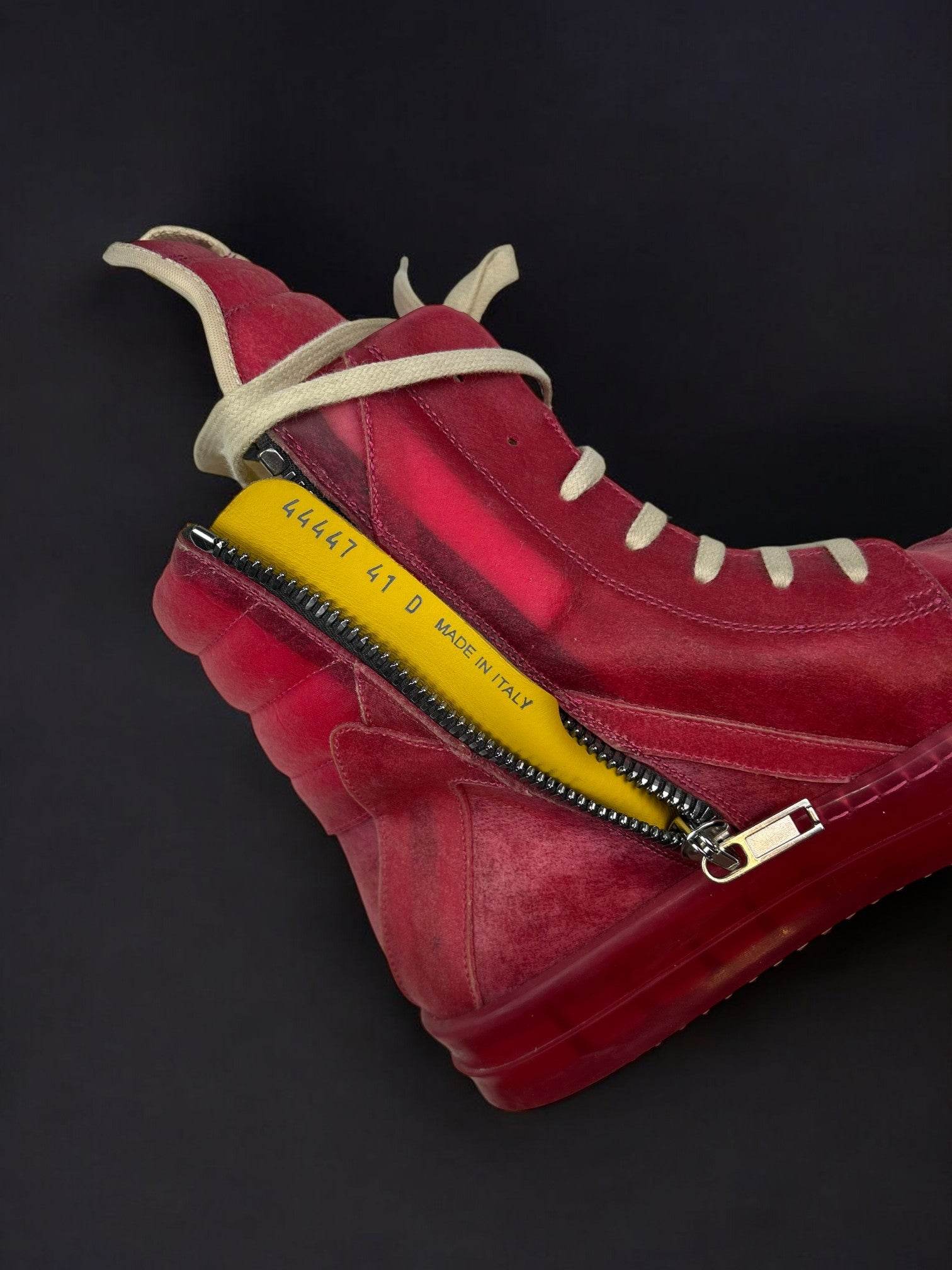 Rick Owens Hot Pink Geobasket - V STEALS