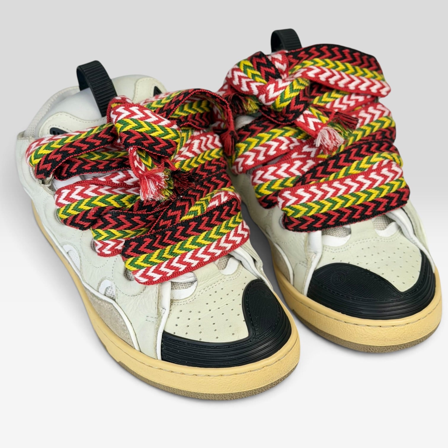 Lanvin White Ivory Sneakers