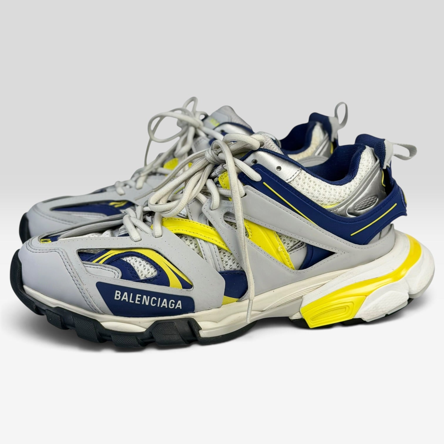 Balenciaga Track White/Dark Blue