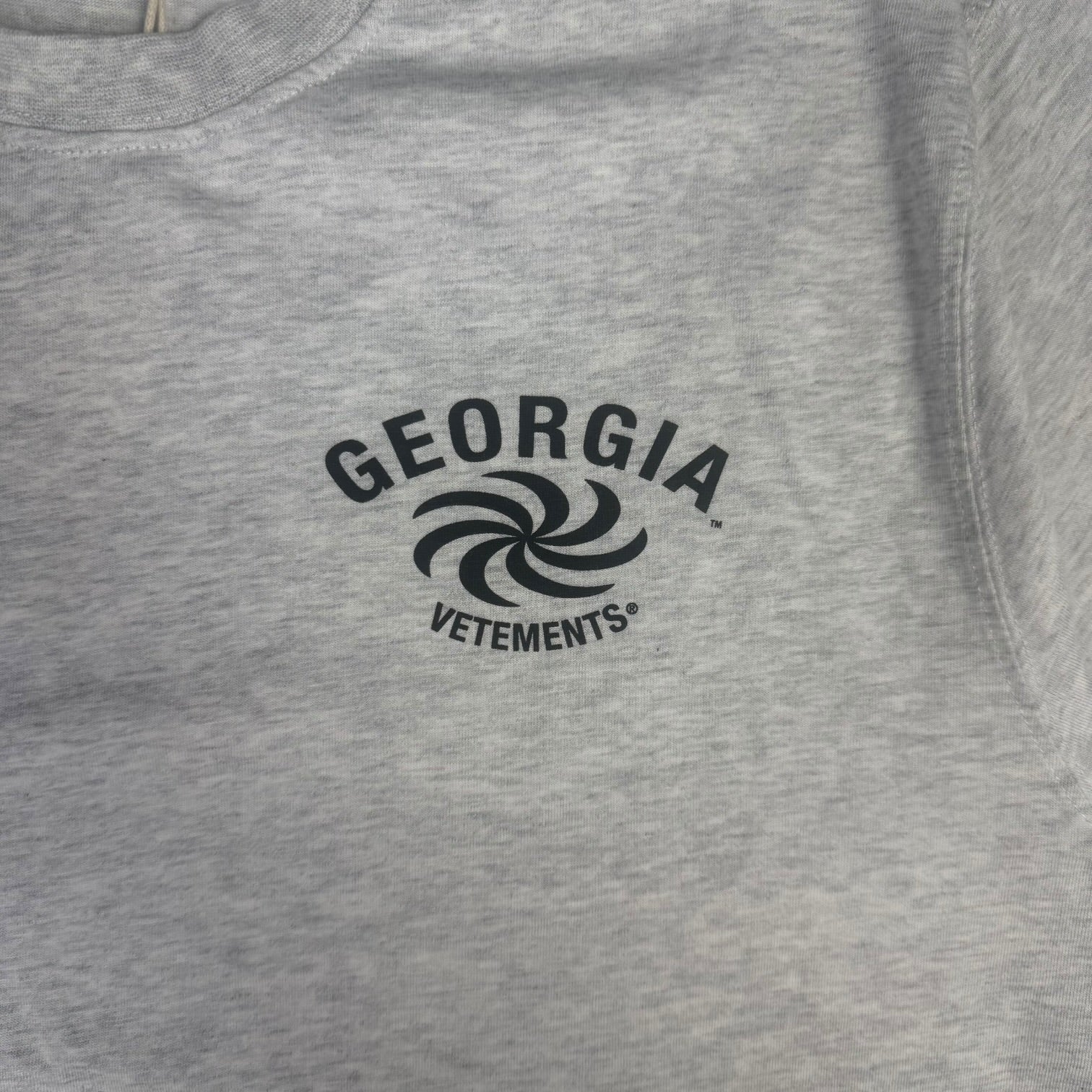Vetements Georgia T-Shirt Grey