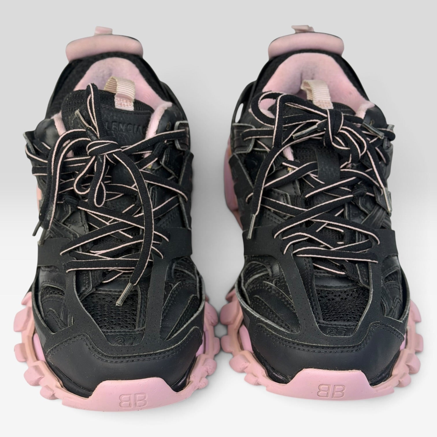 Balenciaga Track Black/Pink Sneakers