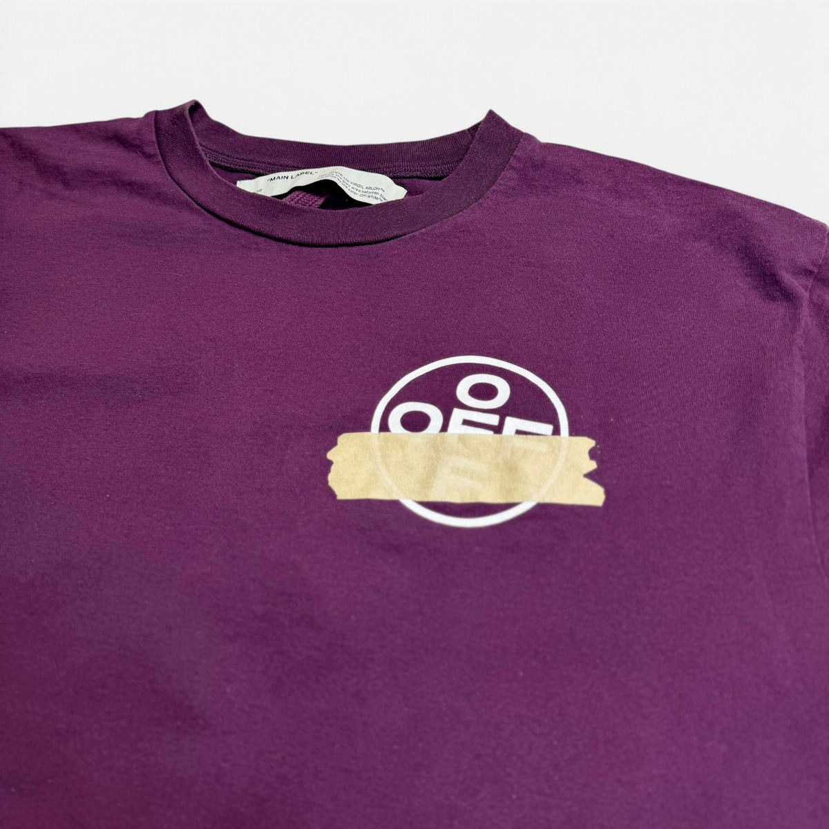 Off-White Purple Tape Arrows T-Shirt