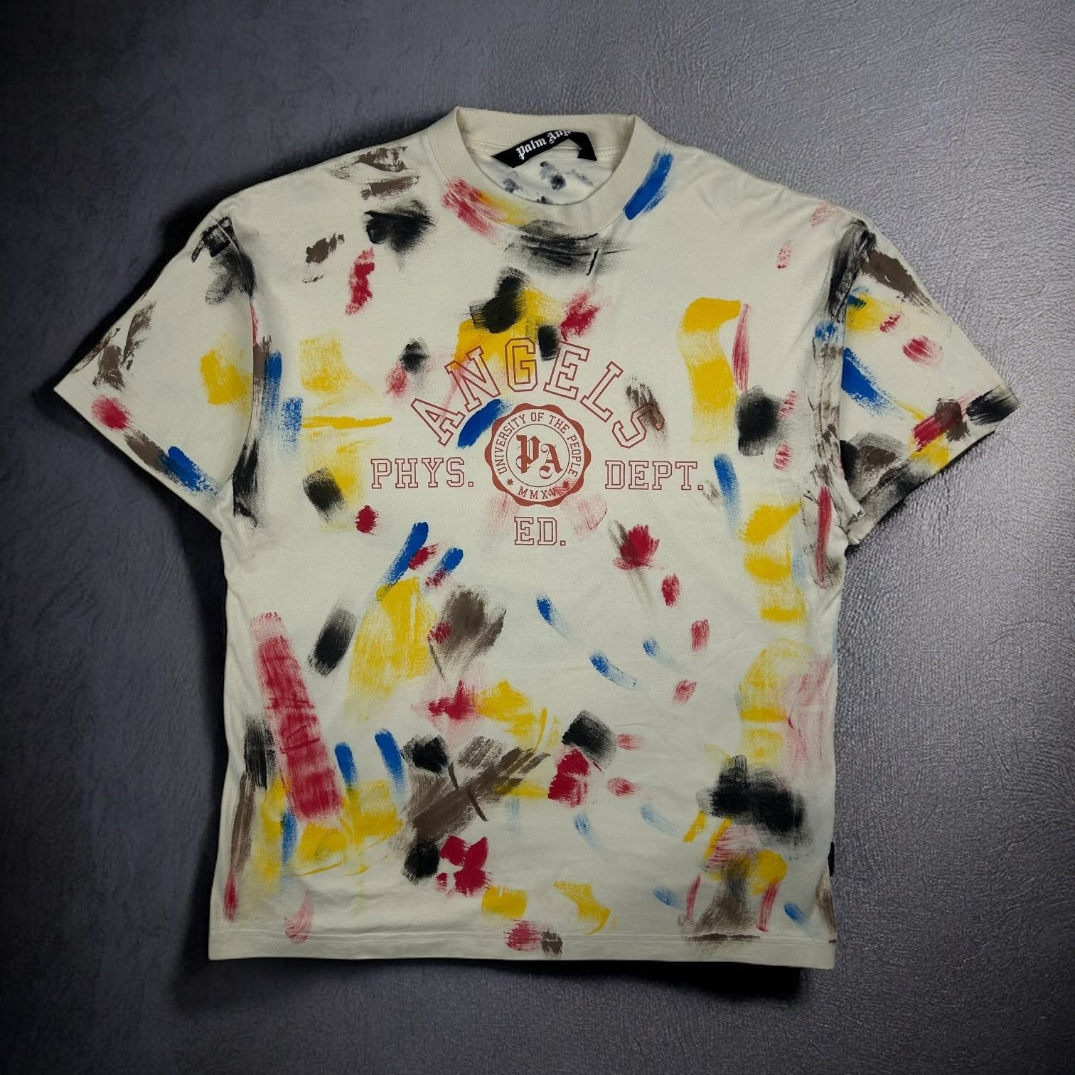 Palm Angels Painted College T-shirt