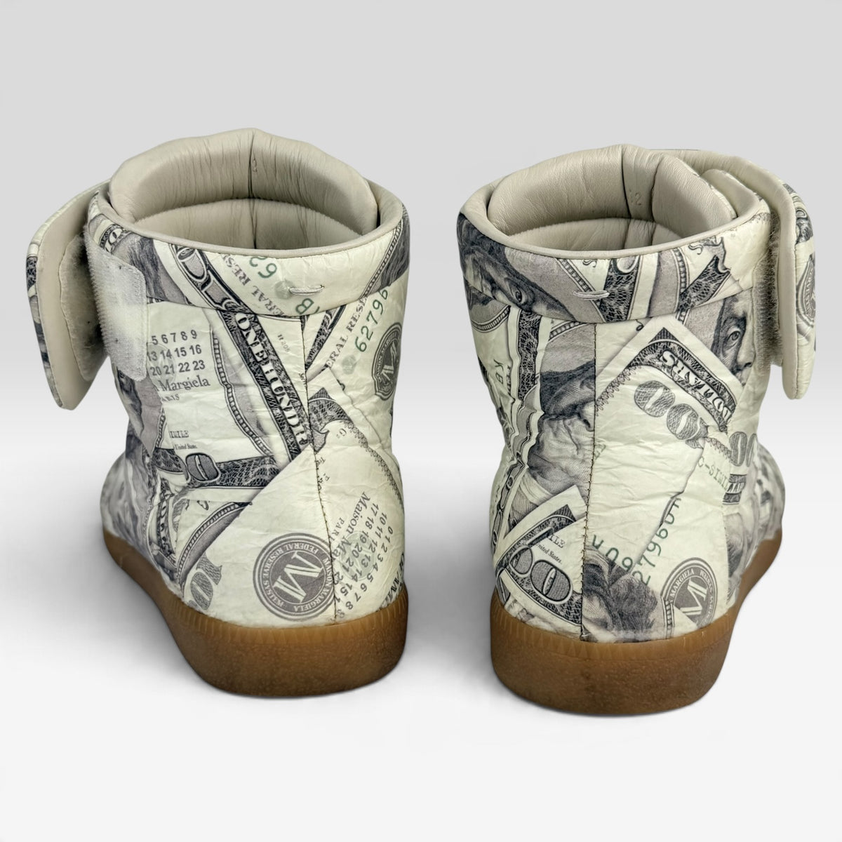 Maison Margiela Future High-Top Dollar Bill