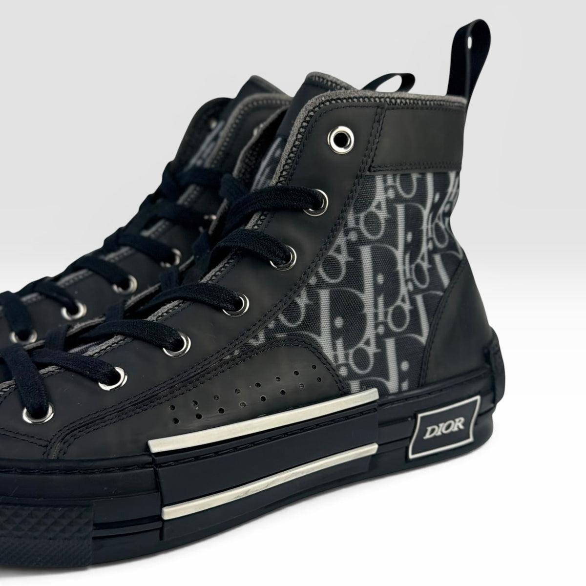 Dior B23 High-Top Black Oblique