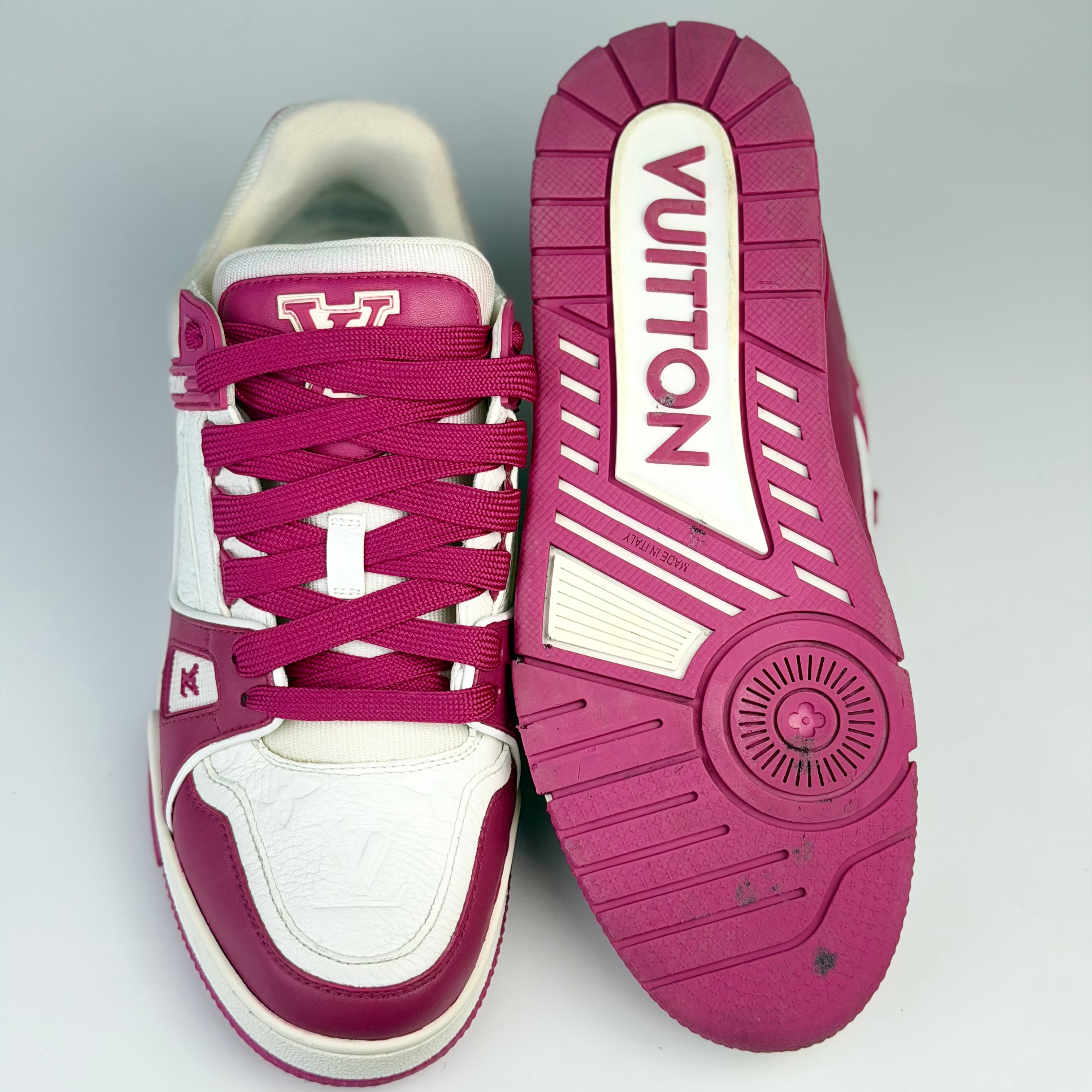 Louis Vuitton Trainer Fuchsia
