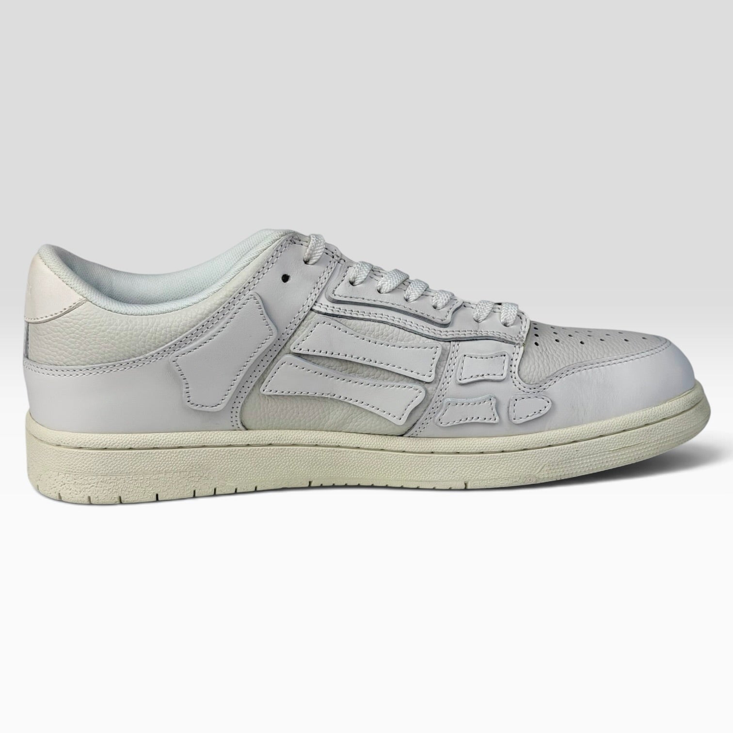 Amiri Skel Top Low White Sneakers