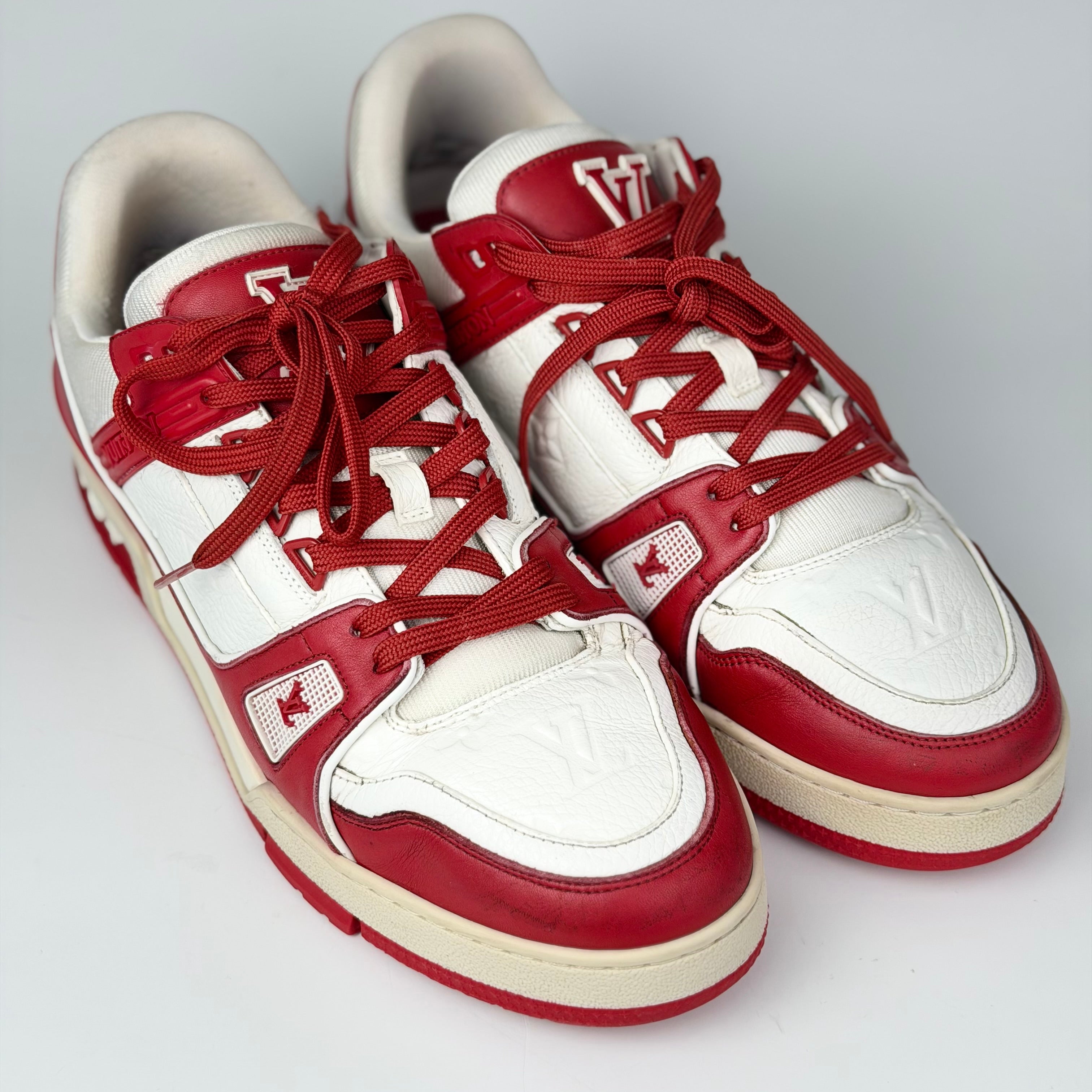 Louis Vuitton LV Trainer Red