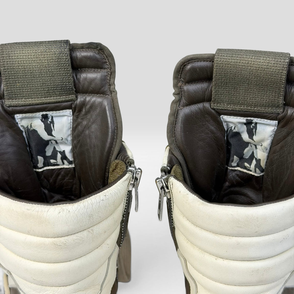 Rick Owens Geobasket Brown/Milk 2016