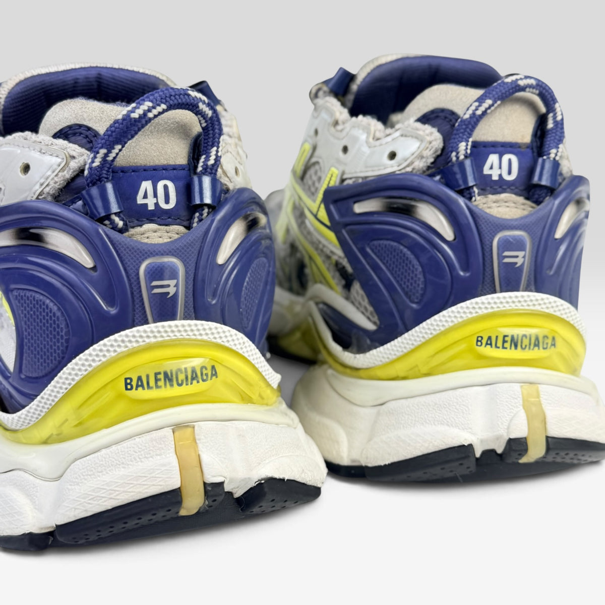 Balenciaga Runner White/Blue/Yellow/Grey
