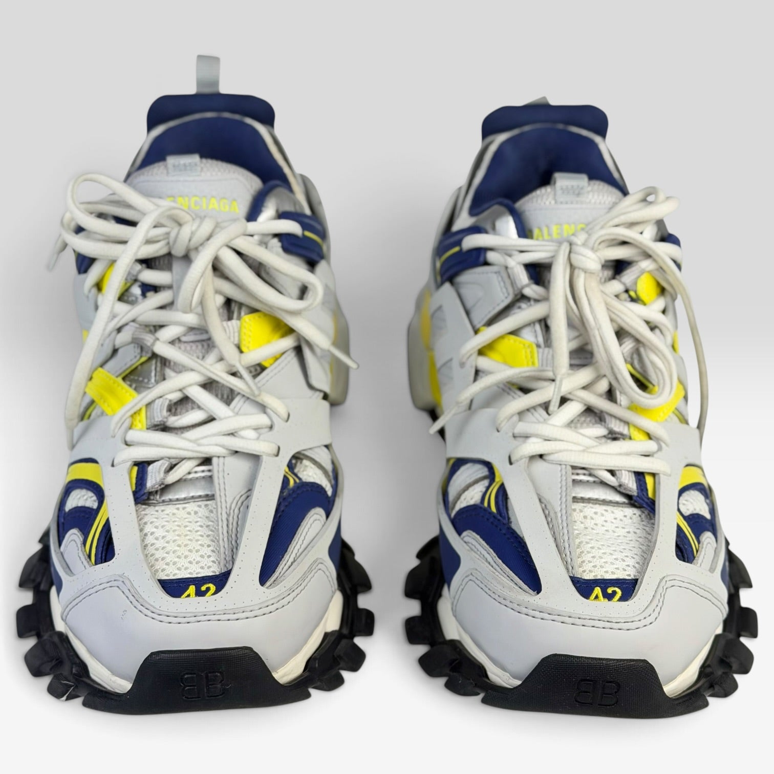Balenciaga Track White/Dark Blue