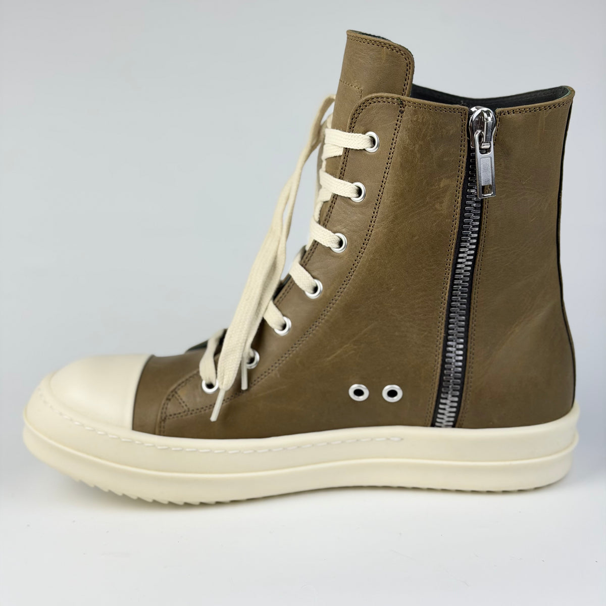 Rick Owens Leather Ramones