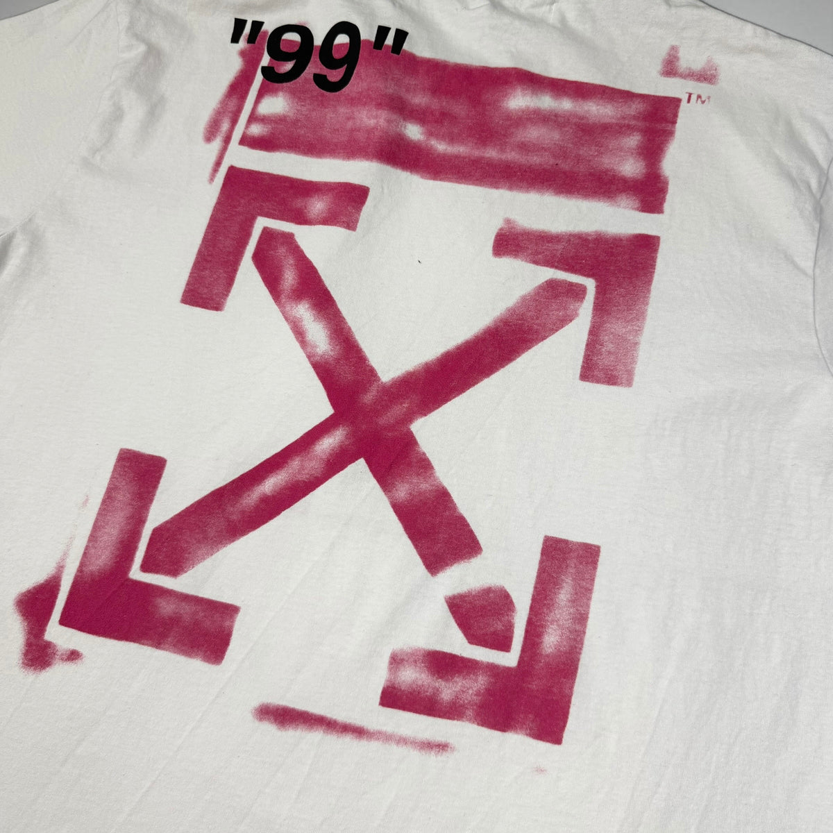 Off-White Stencil S/S Over T-Shirt White