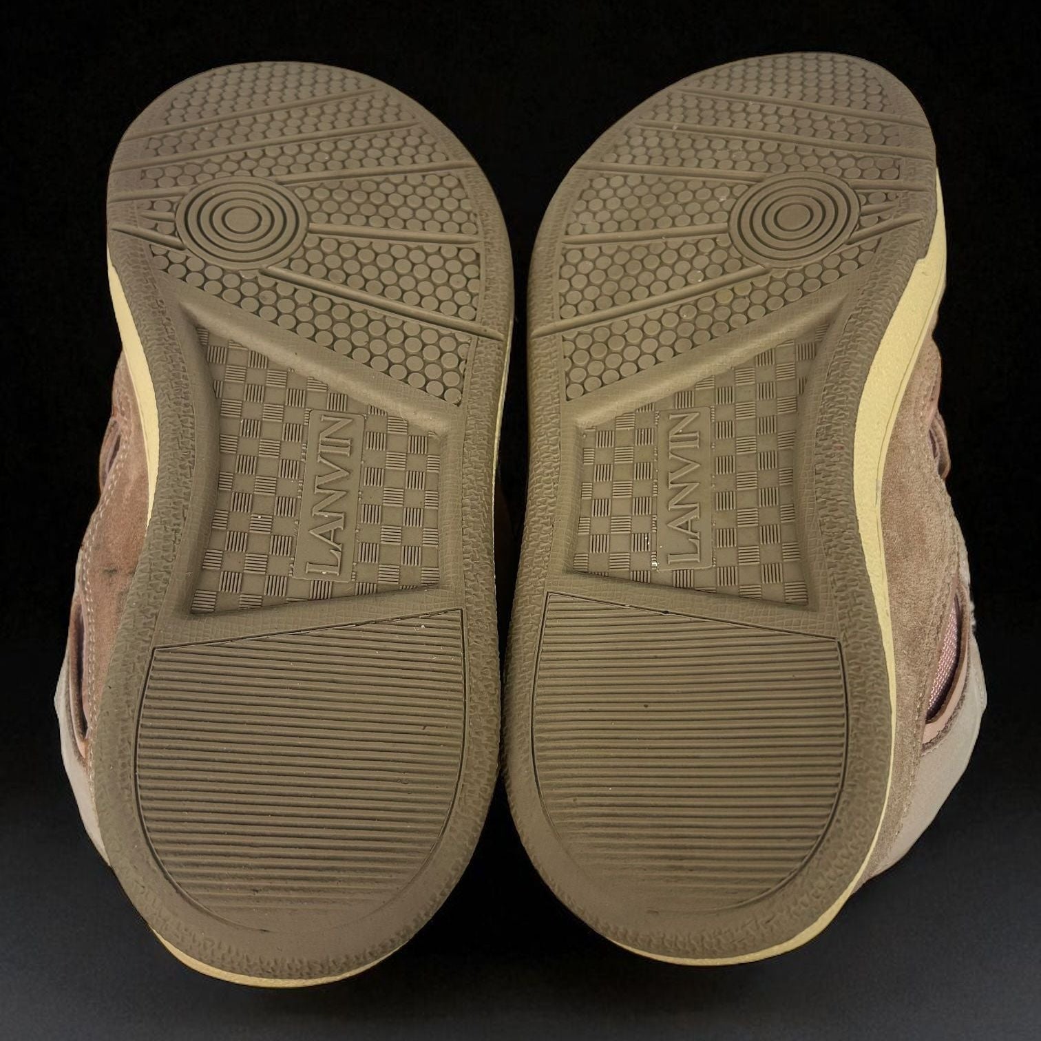 Lanvin Curb Pink Sneakers