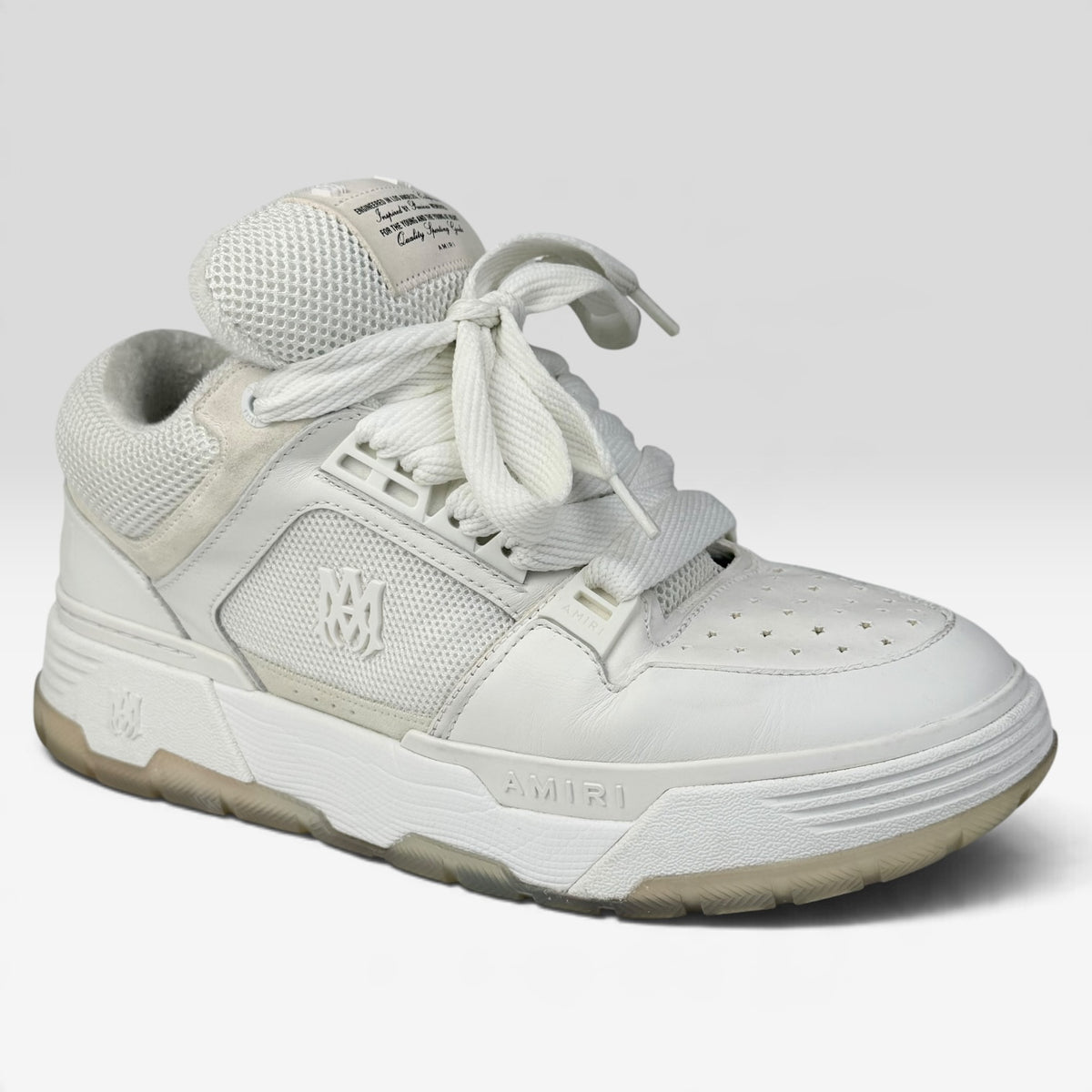 Amiri MA-1 White Sneakers