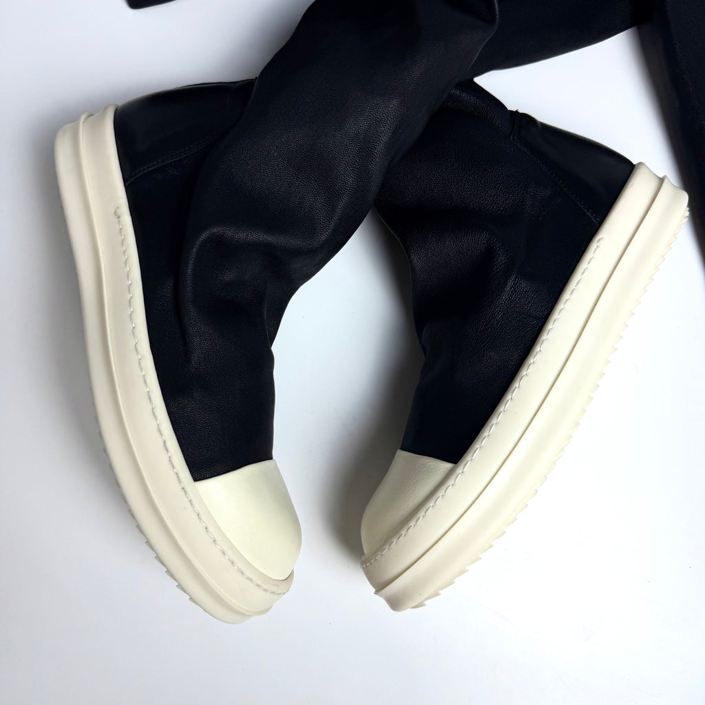 Rick Owens Sock Ramones Thigh Length