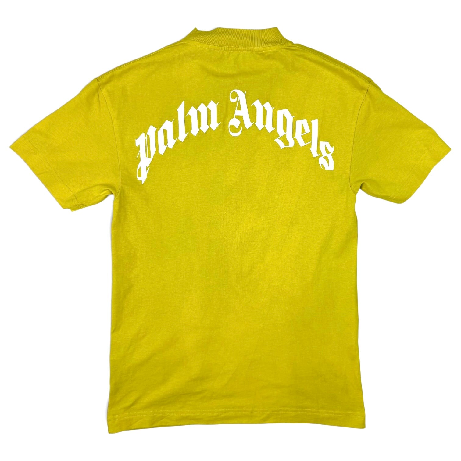 Palm Angels Classic Broken Palm T-Shirt Yellow