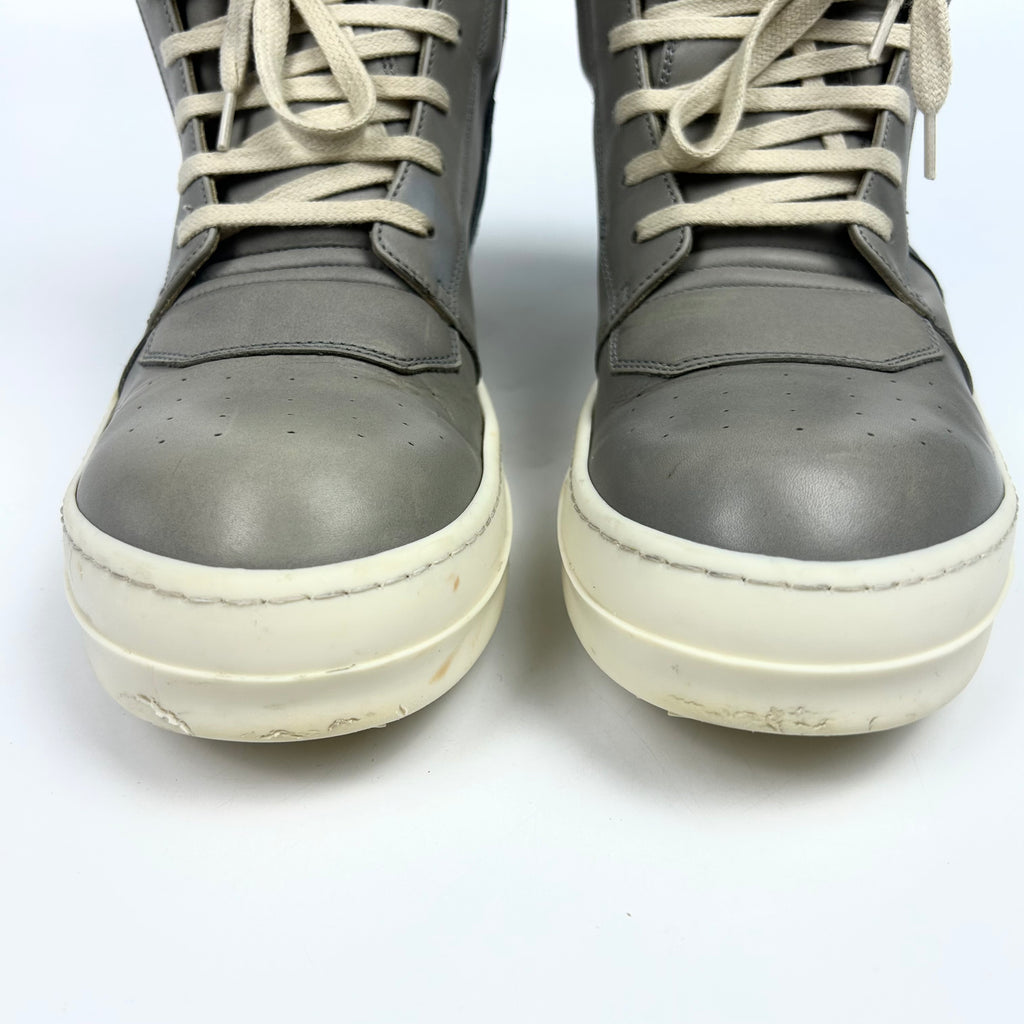Rick Owens Geobasket Grey Reflective