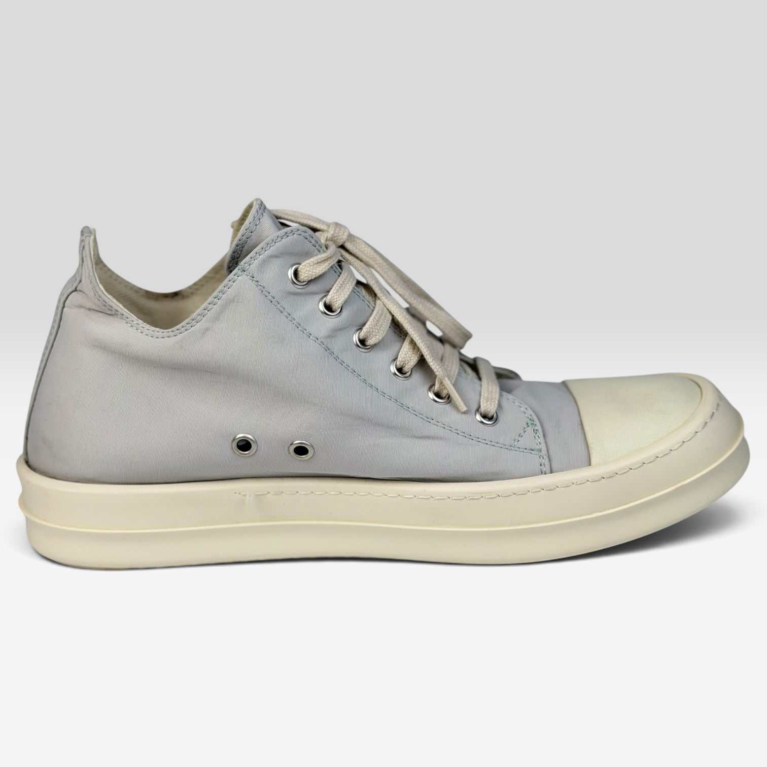 Rick Owens DRKSHDW Ramones Low Grey/Milk