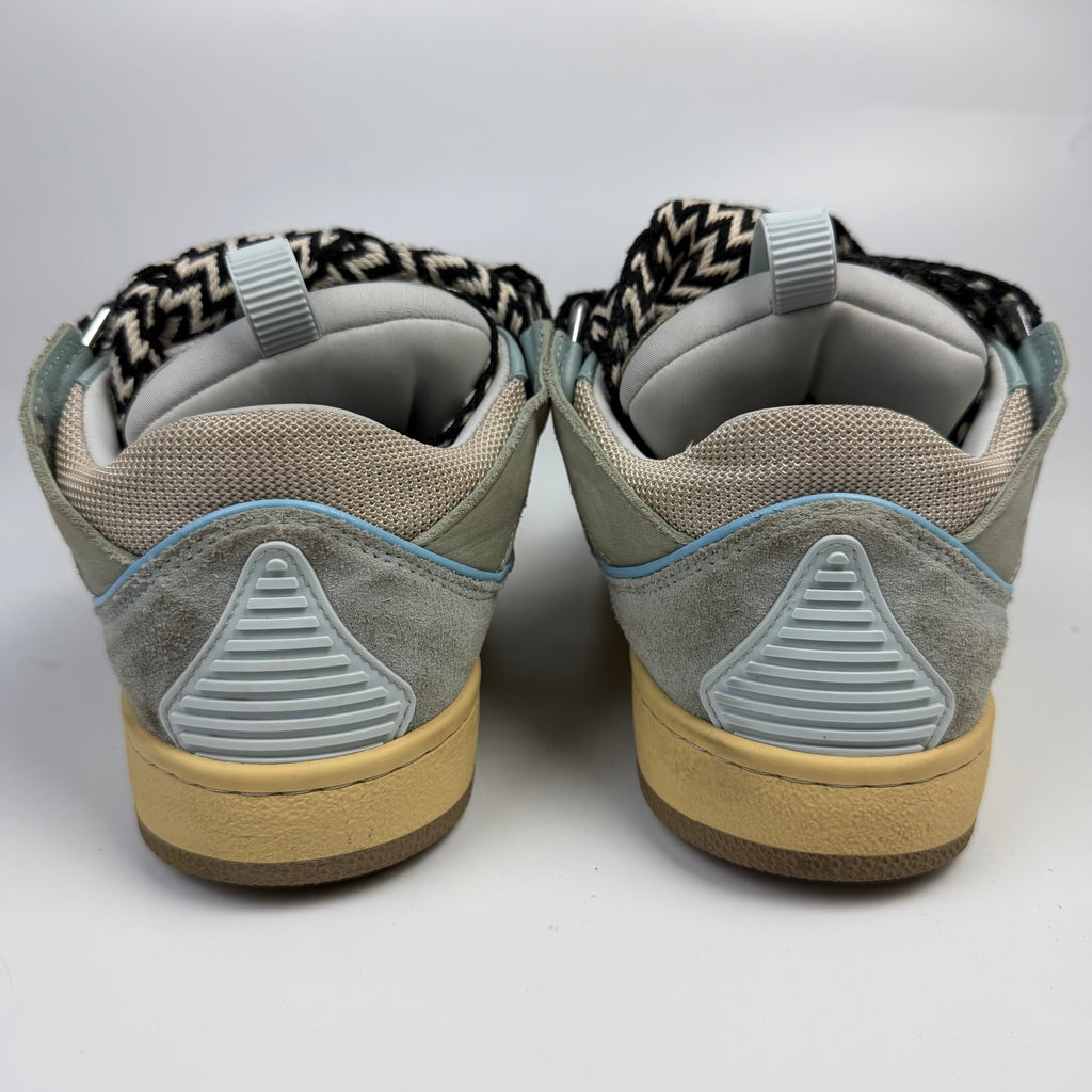 Lanvin Curb Blue Sneakers