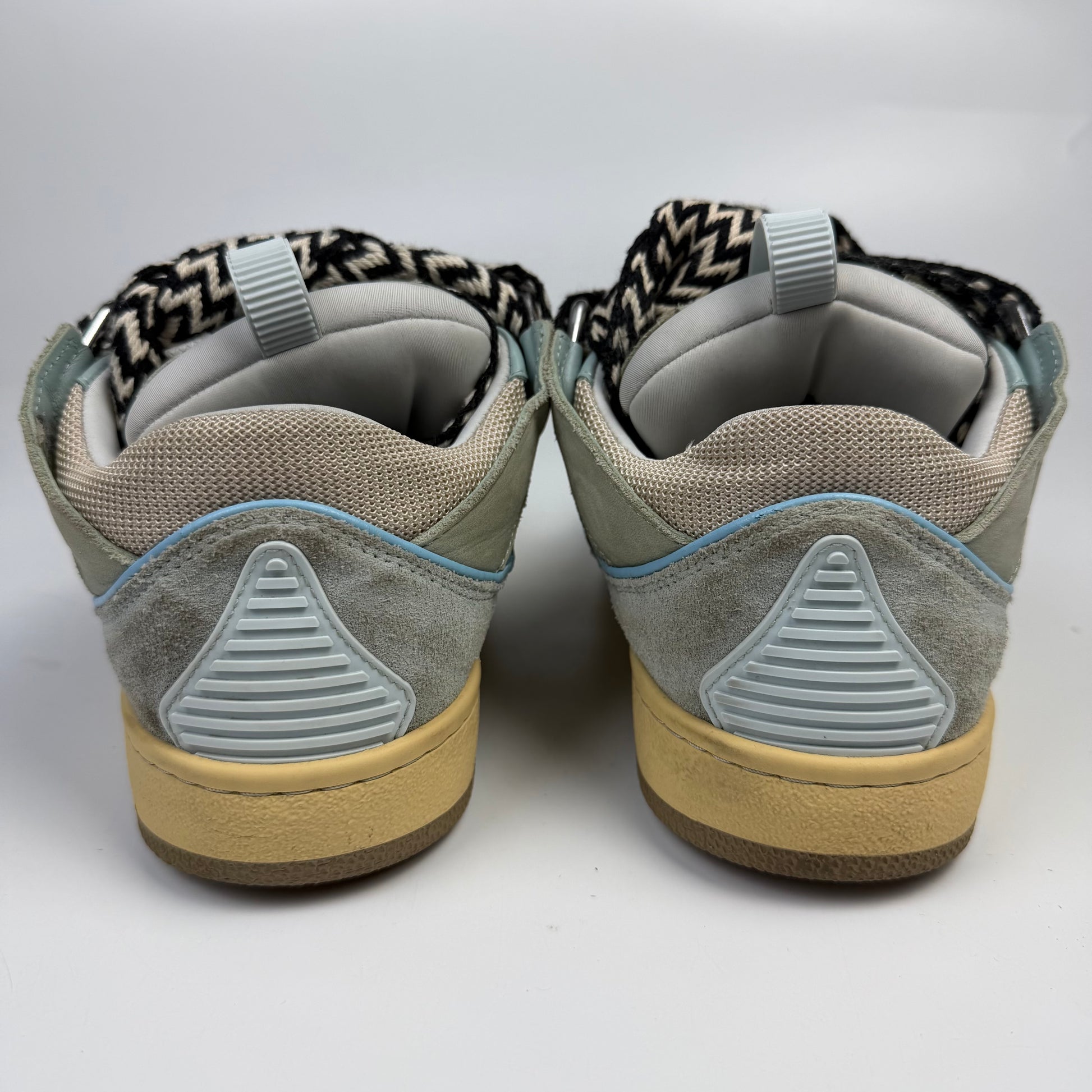 Lanvin Curb Blue Sneakers