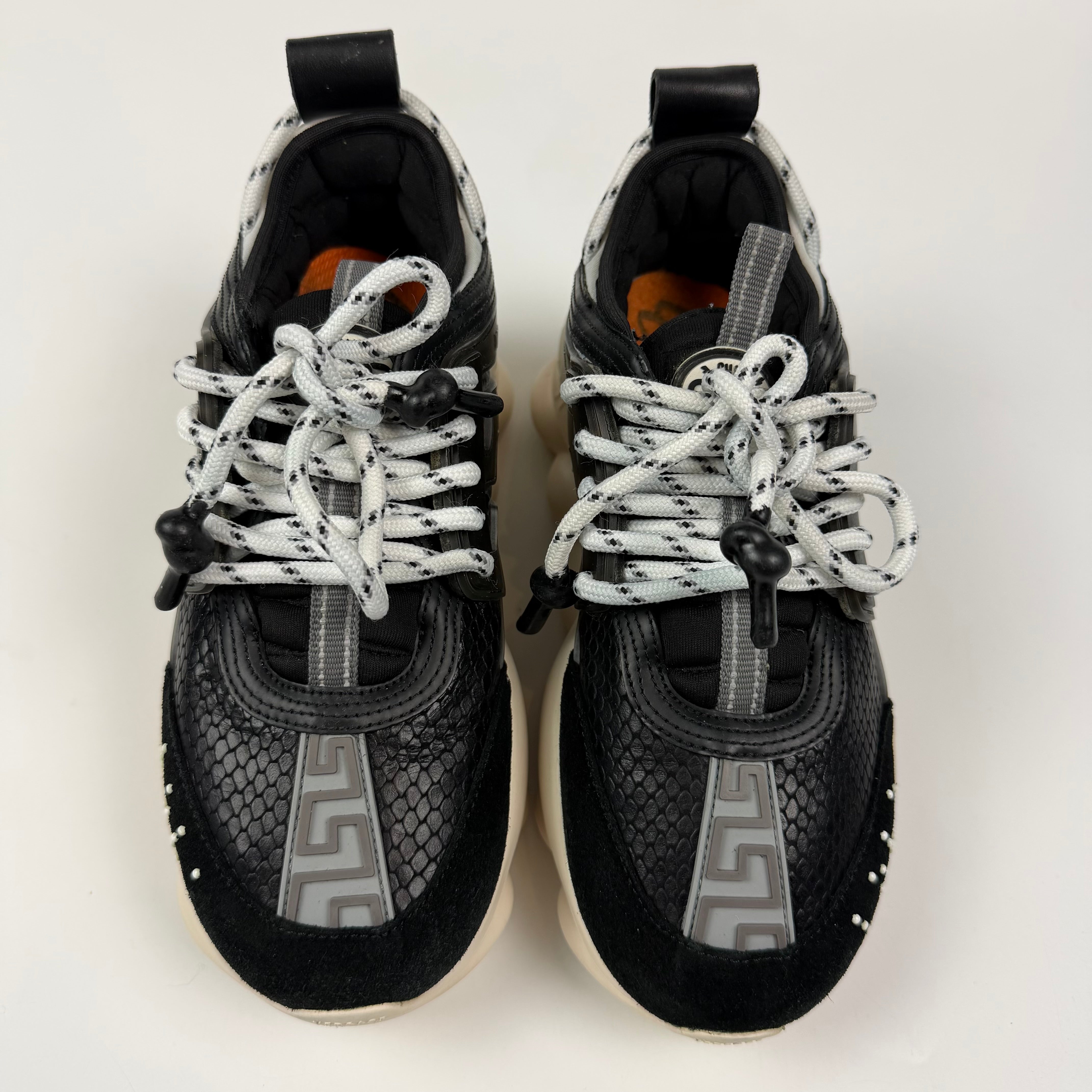 Versace Chain Reaction Black White – V STEALS