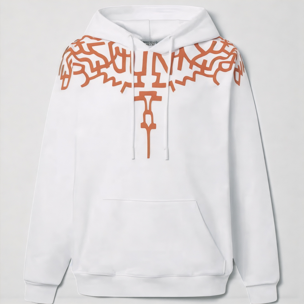 Marcelo Burlon Graffiti Wings Hoodie