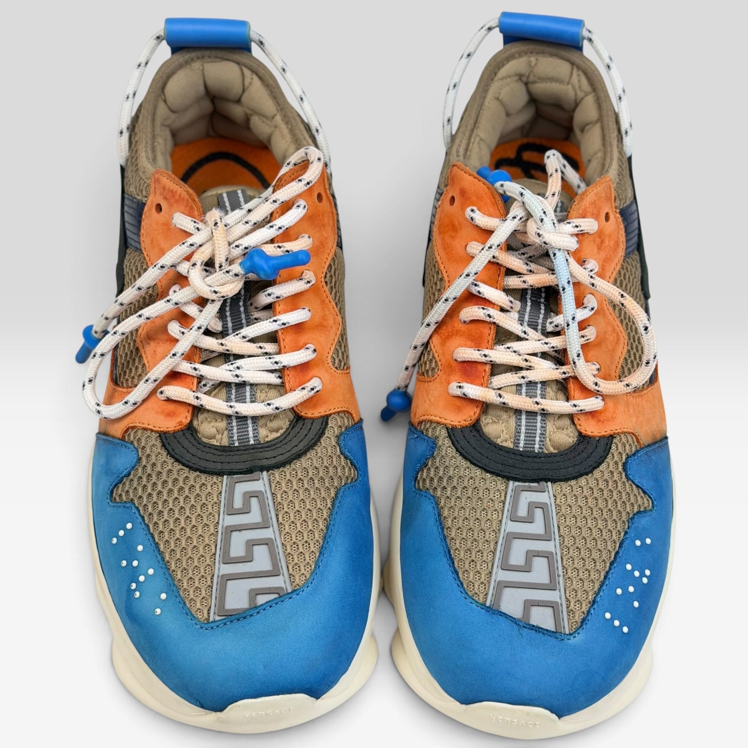 Versace Chain Reaction Blue/Orange | Sneakers Versace