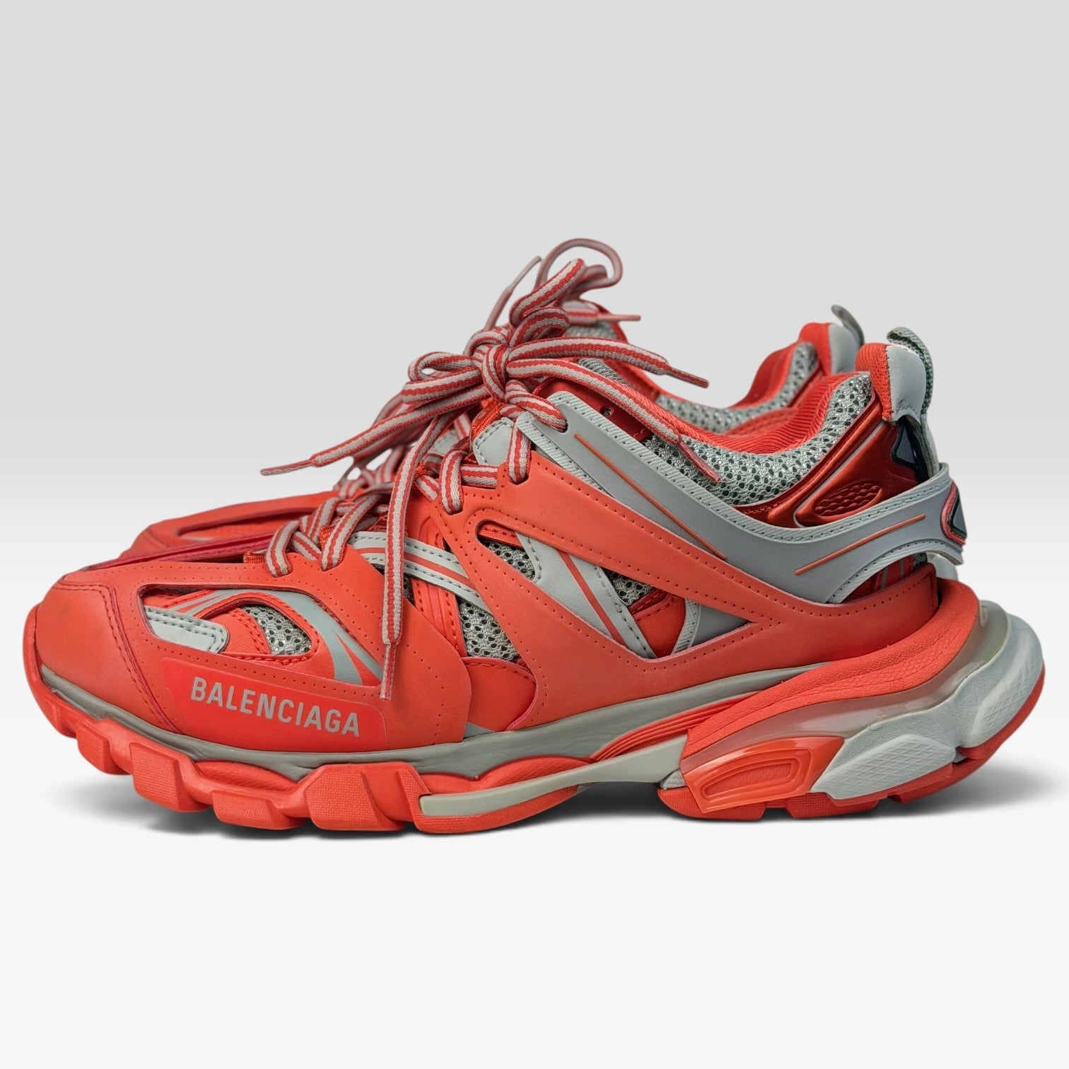 Balenciaga Track Orange/Grey Sneakers
