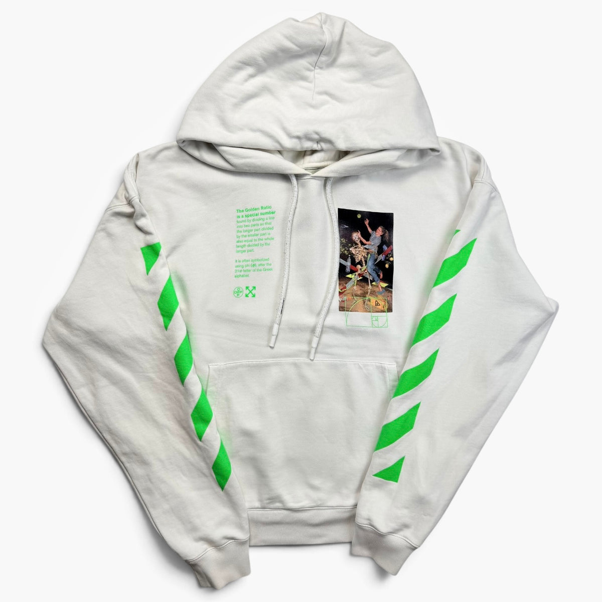 Off-White Golden Ratio Hoodie White