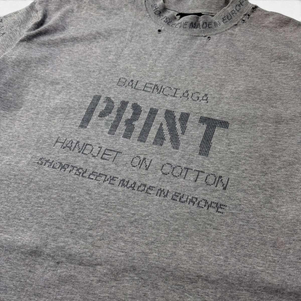 Balenciaga "Real Print" T-Shirt