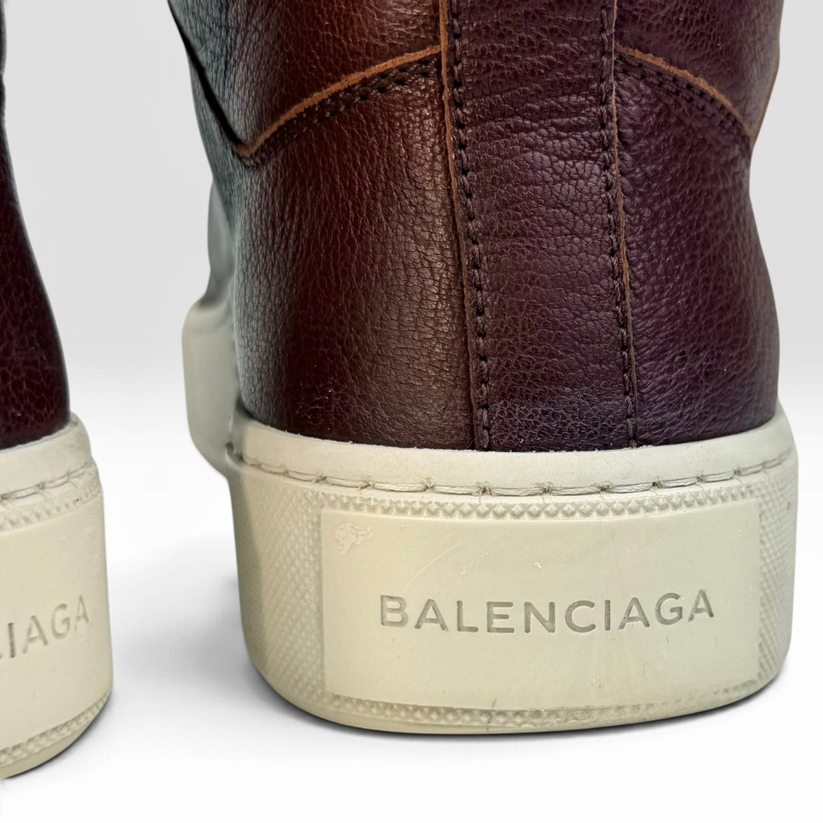 Balenciaga Arena High Burgundy