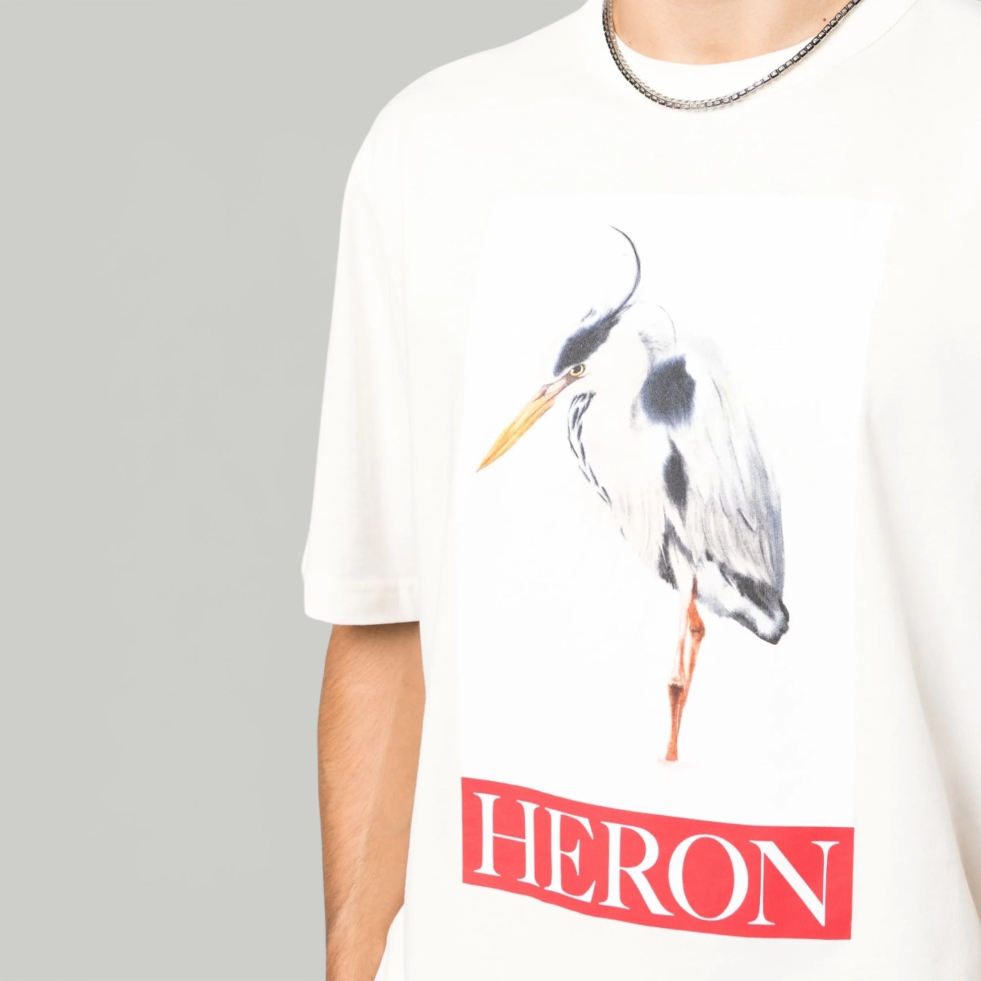 Heron Preston Bird Painted T-shirt