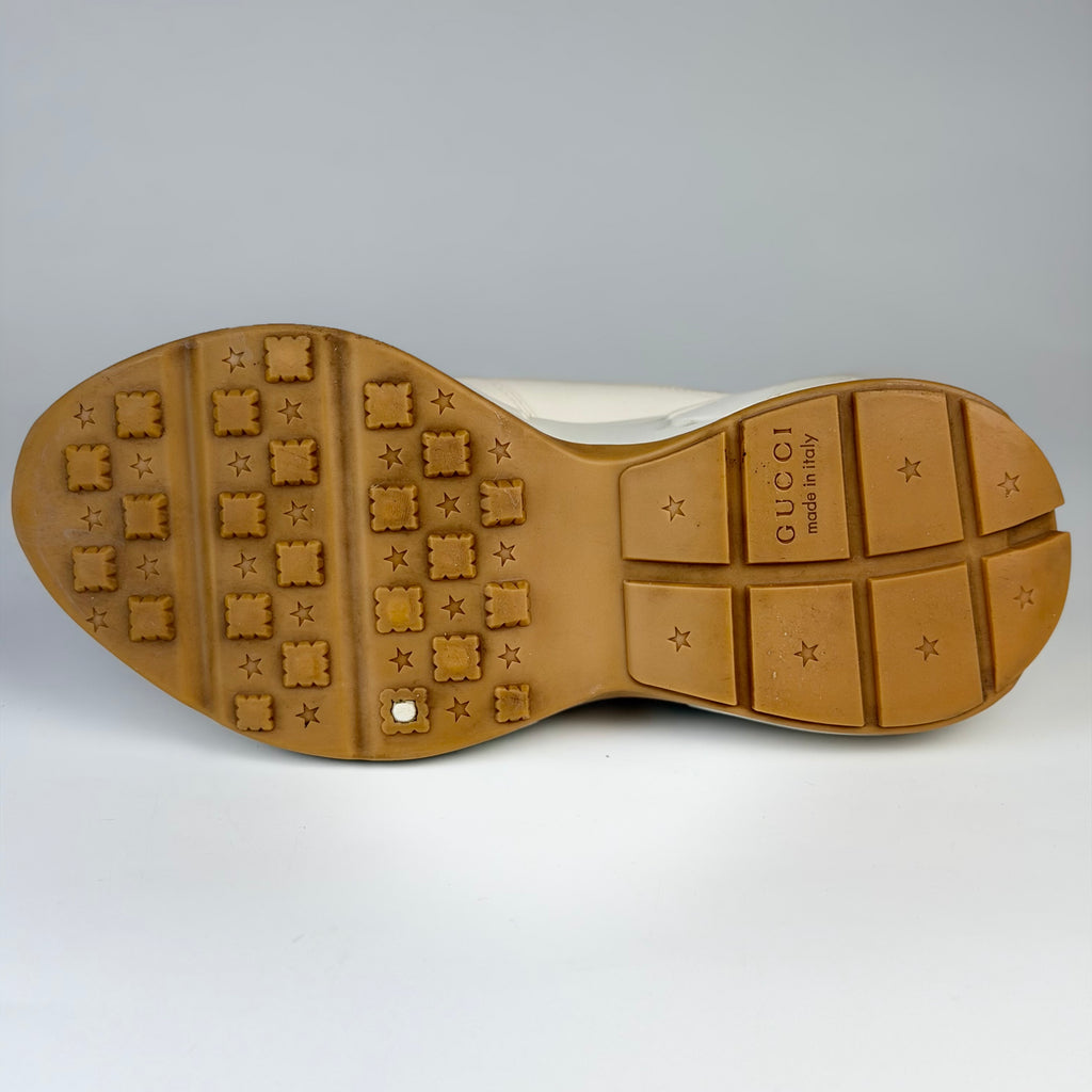 Gucci Rhyton Leather Sneakers