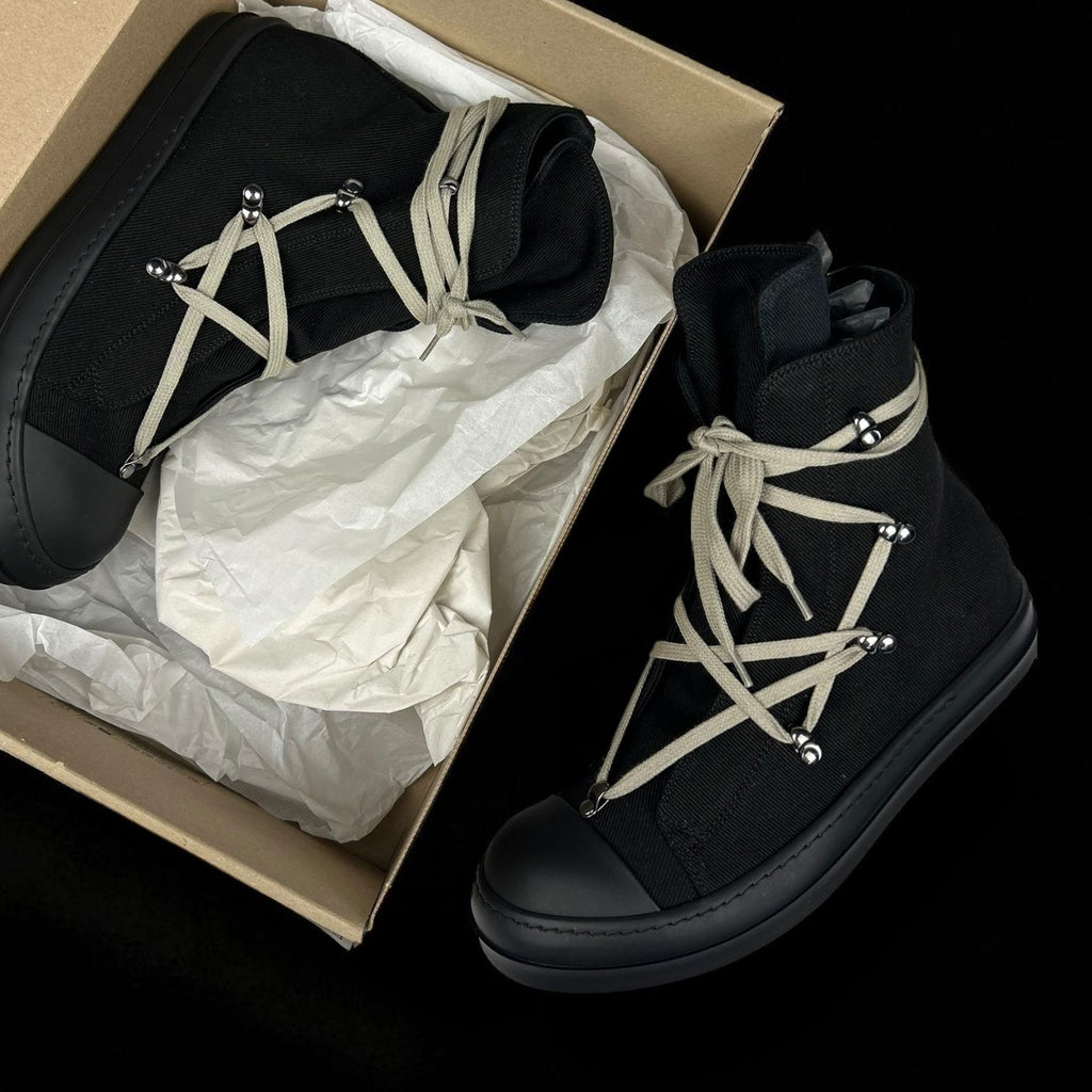 Rick Owens Ramones Hexagram Black