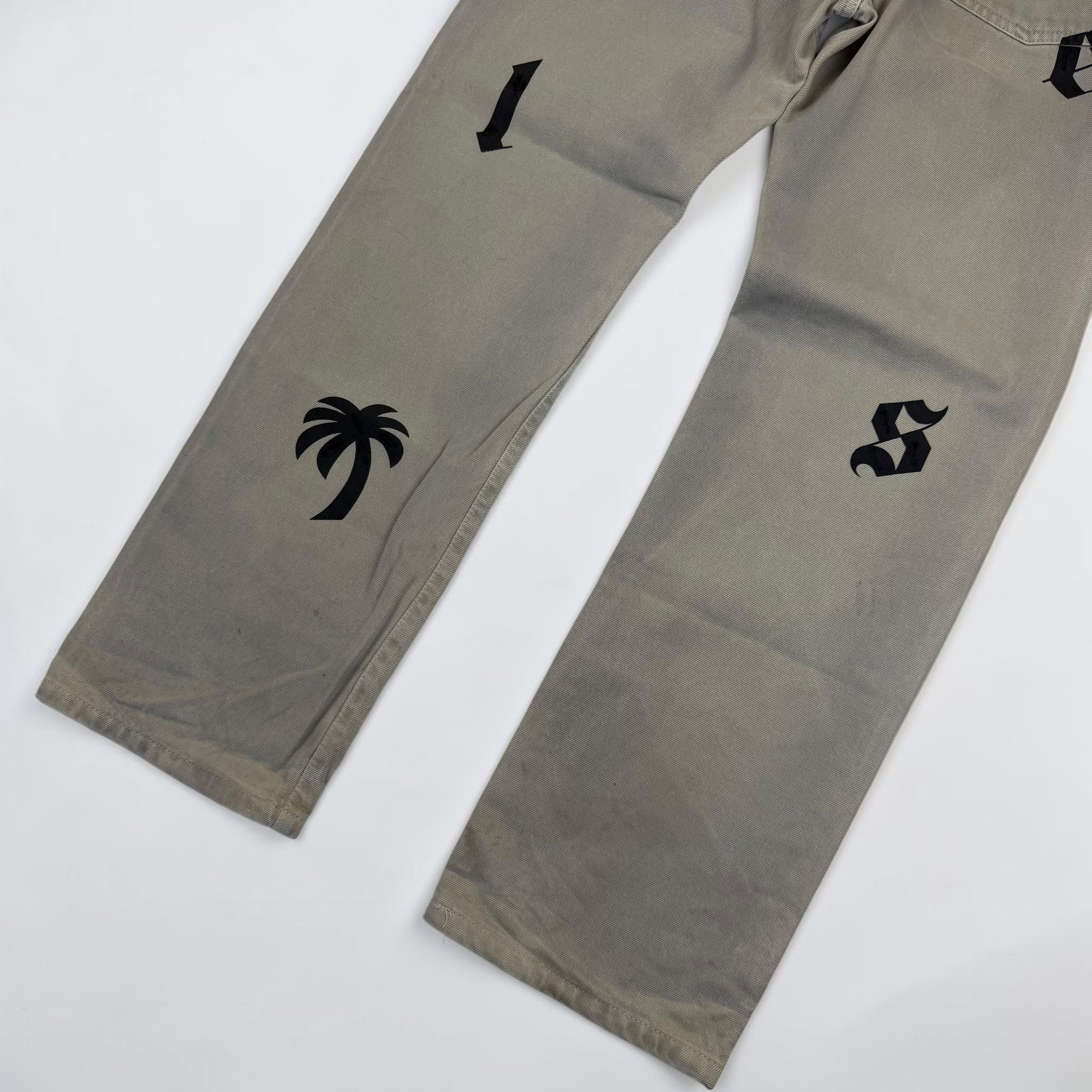 Palm Angels Logo-Patch Jeans
