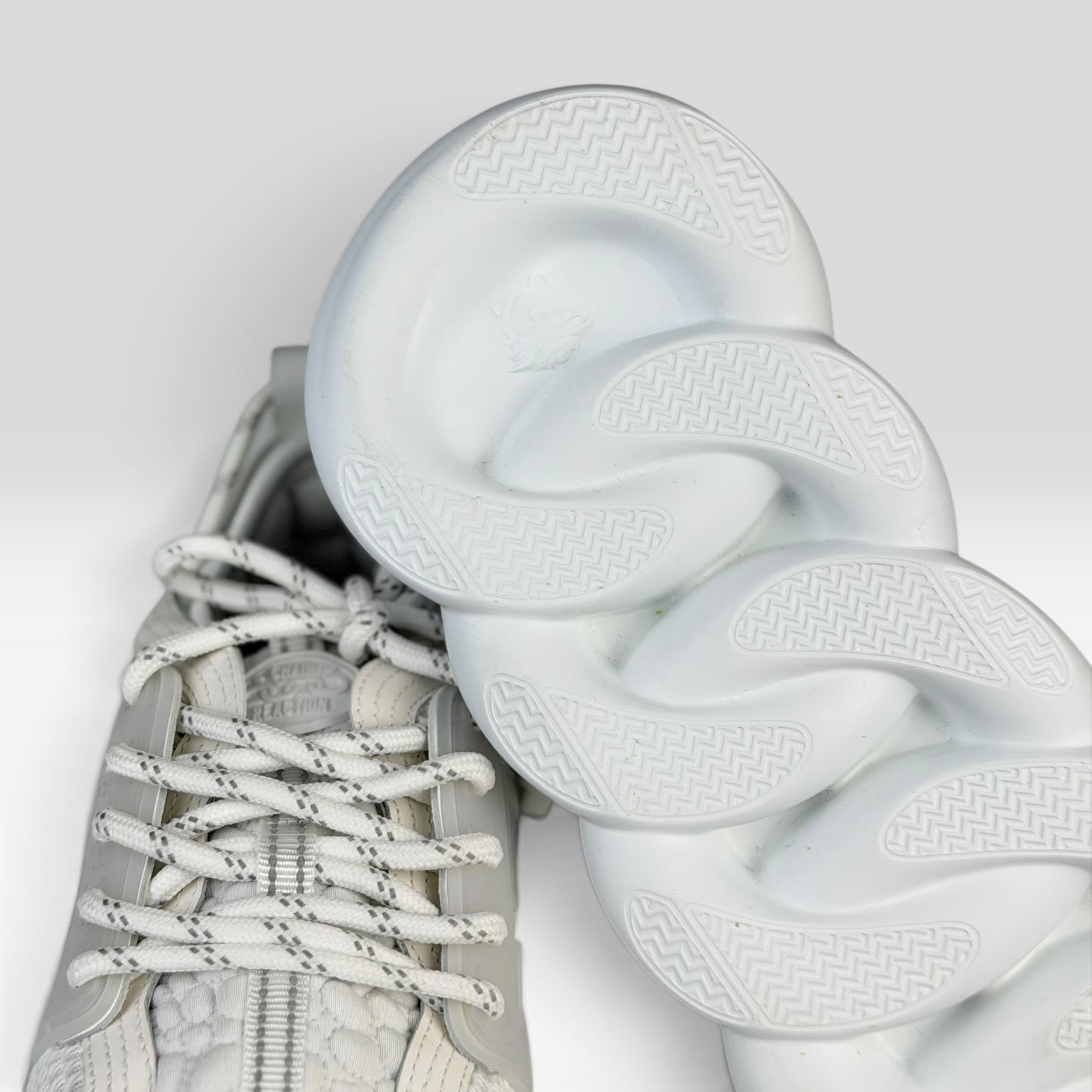 Versace Chain Reaction White | Sneakers Versace