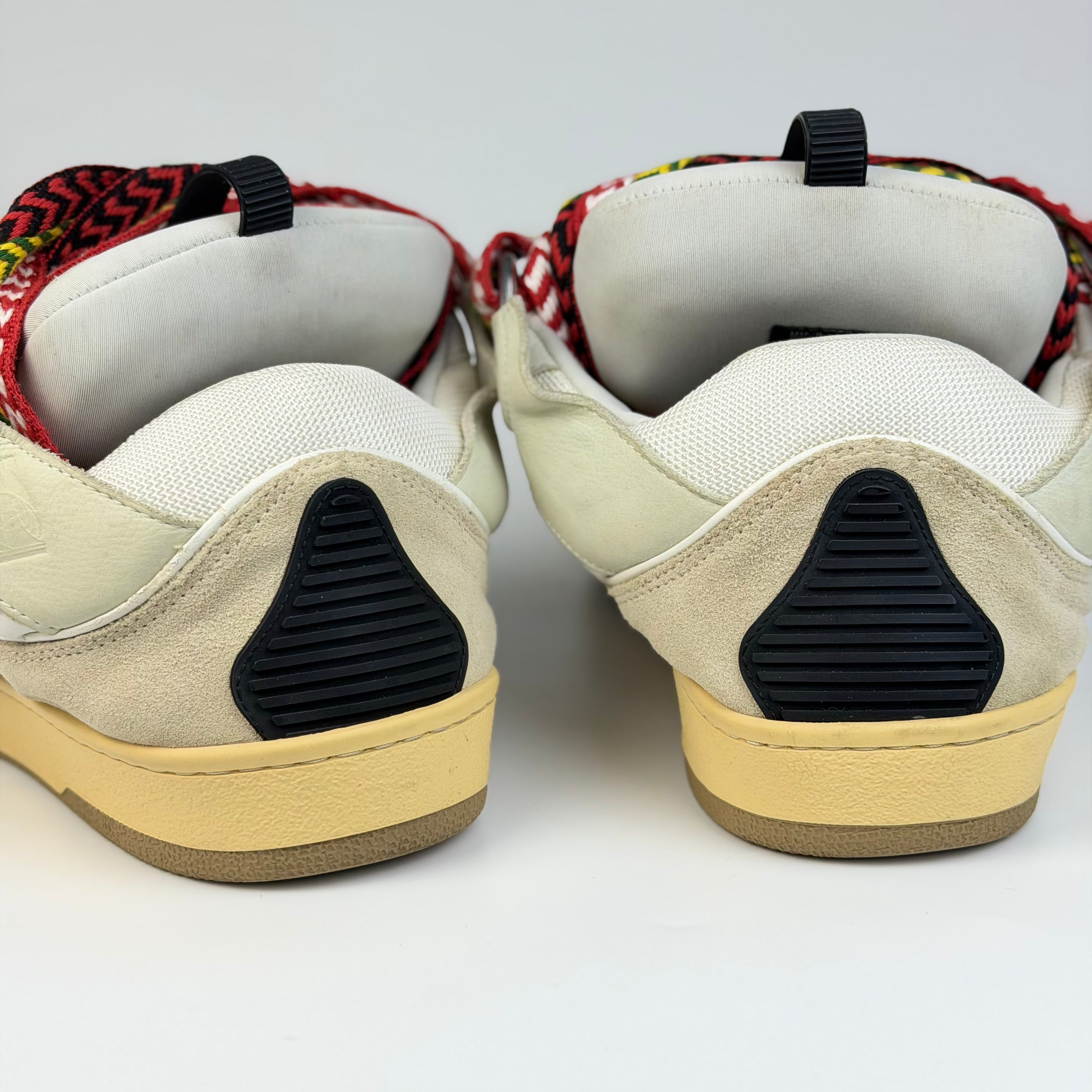 Lanvin Curb White Sneakers