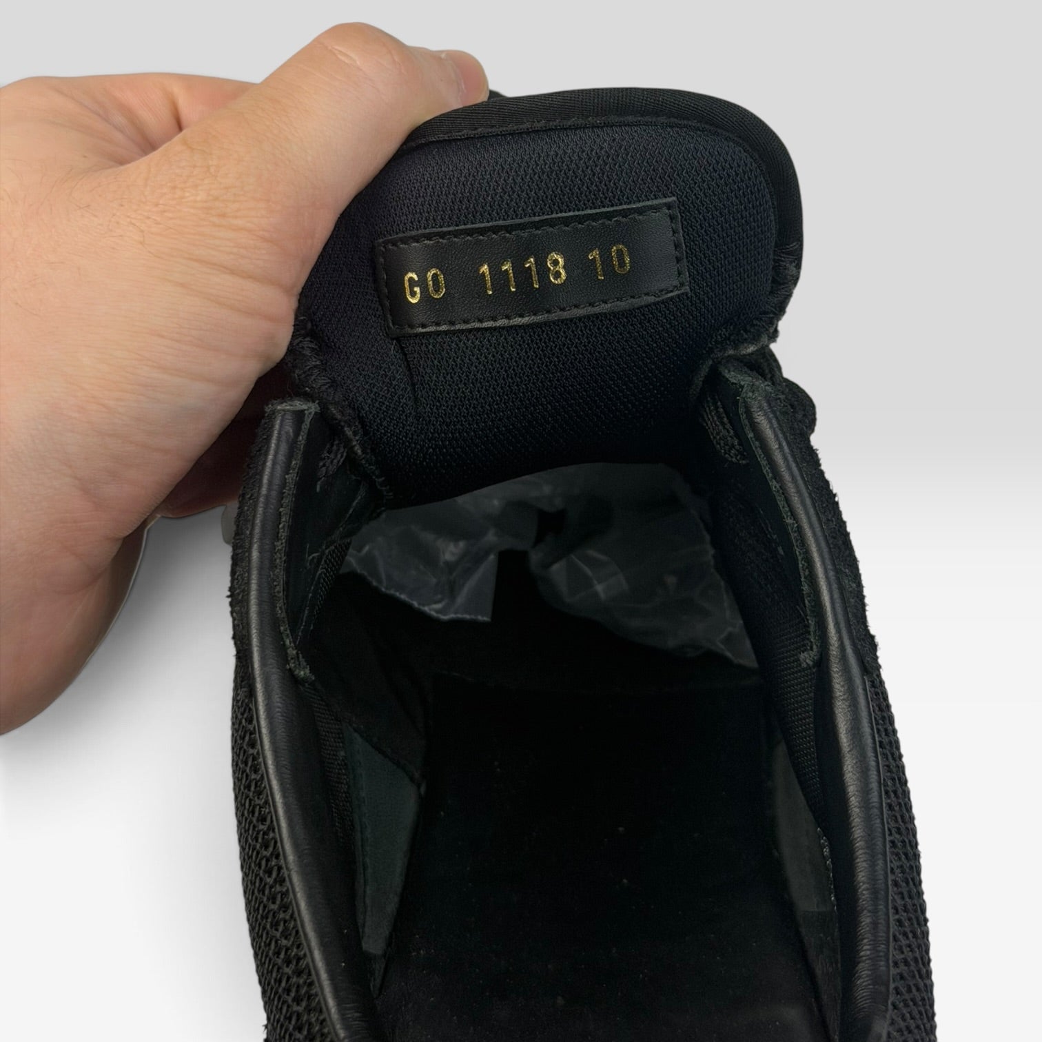 Louis Vuitton Runner Black Mesh & Suede | Sneakers Louis Vuitton