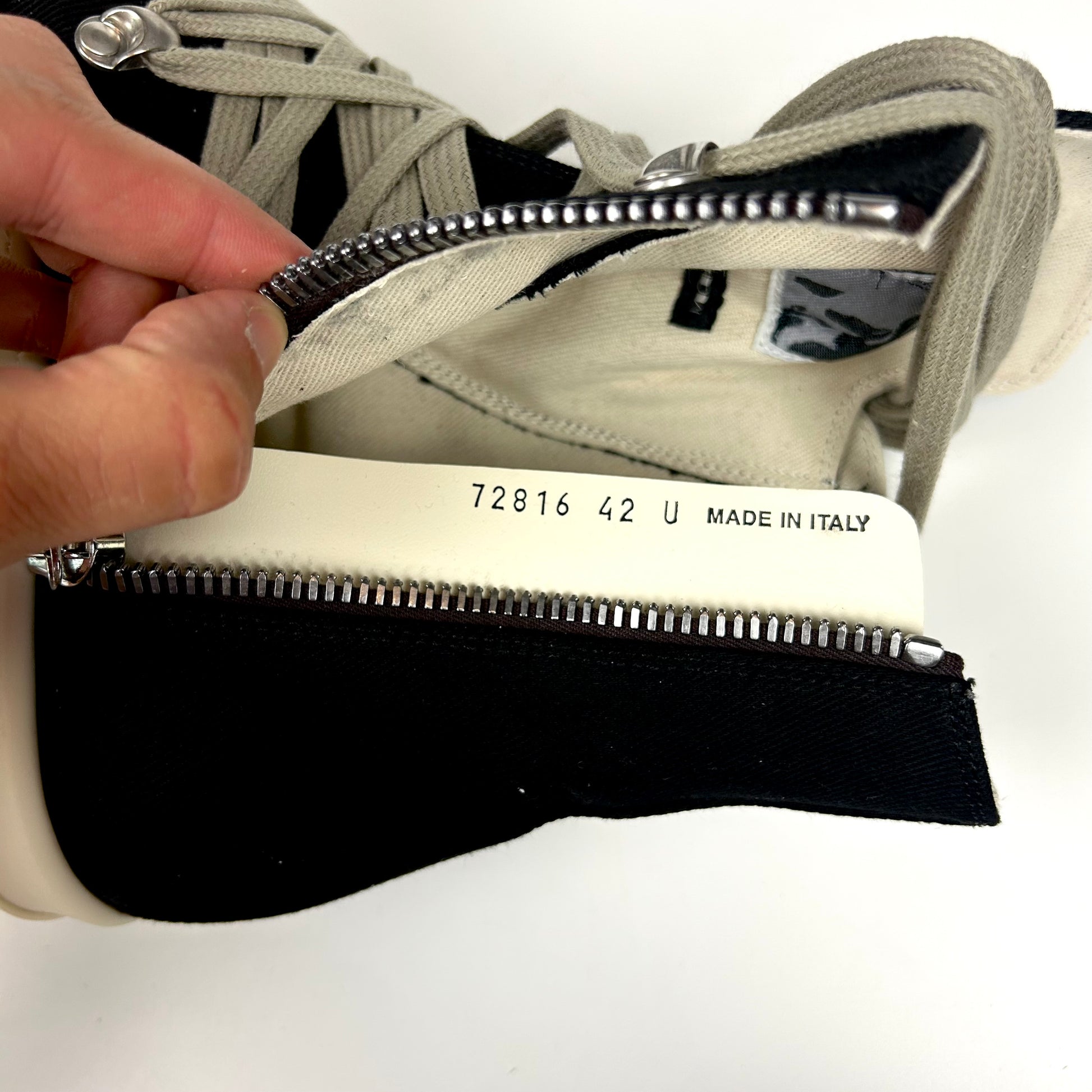 Rick Owens Hexagram Mega Lace